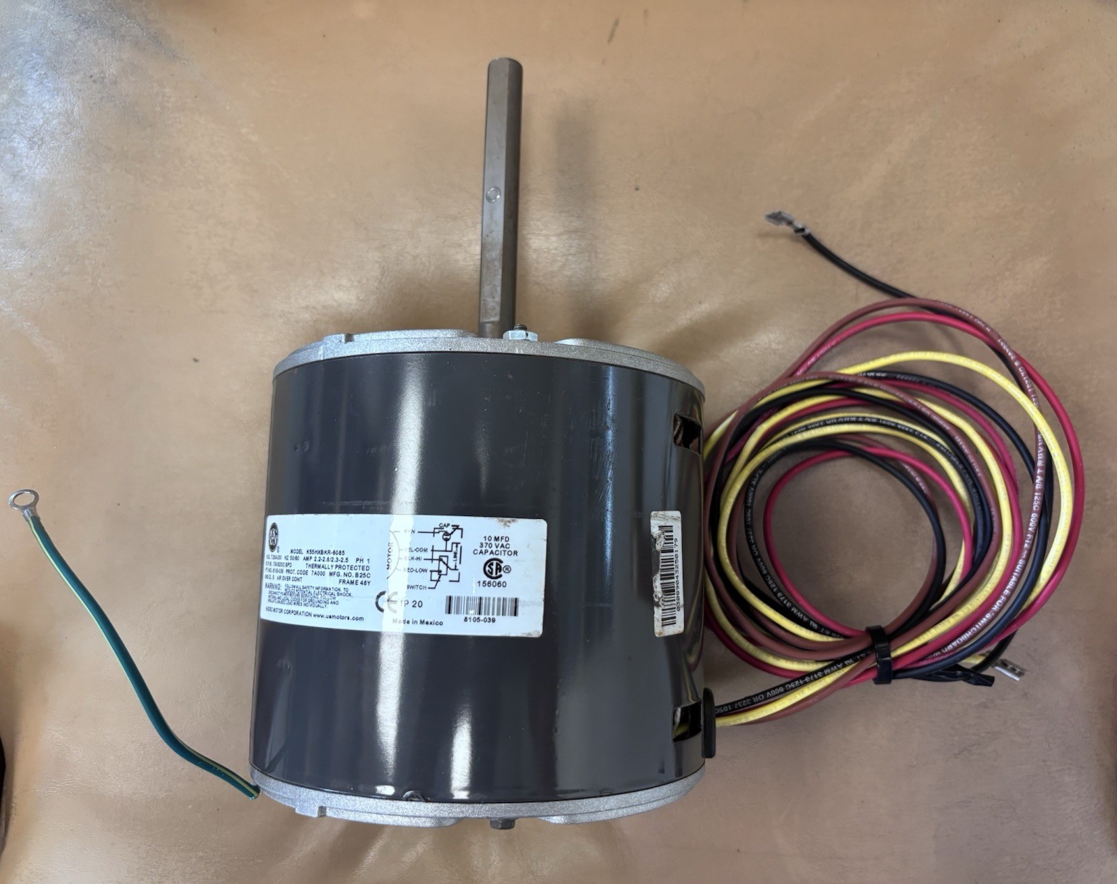 Bard Condenser Fan Motor US Motors S8105-039