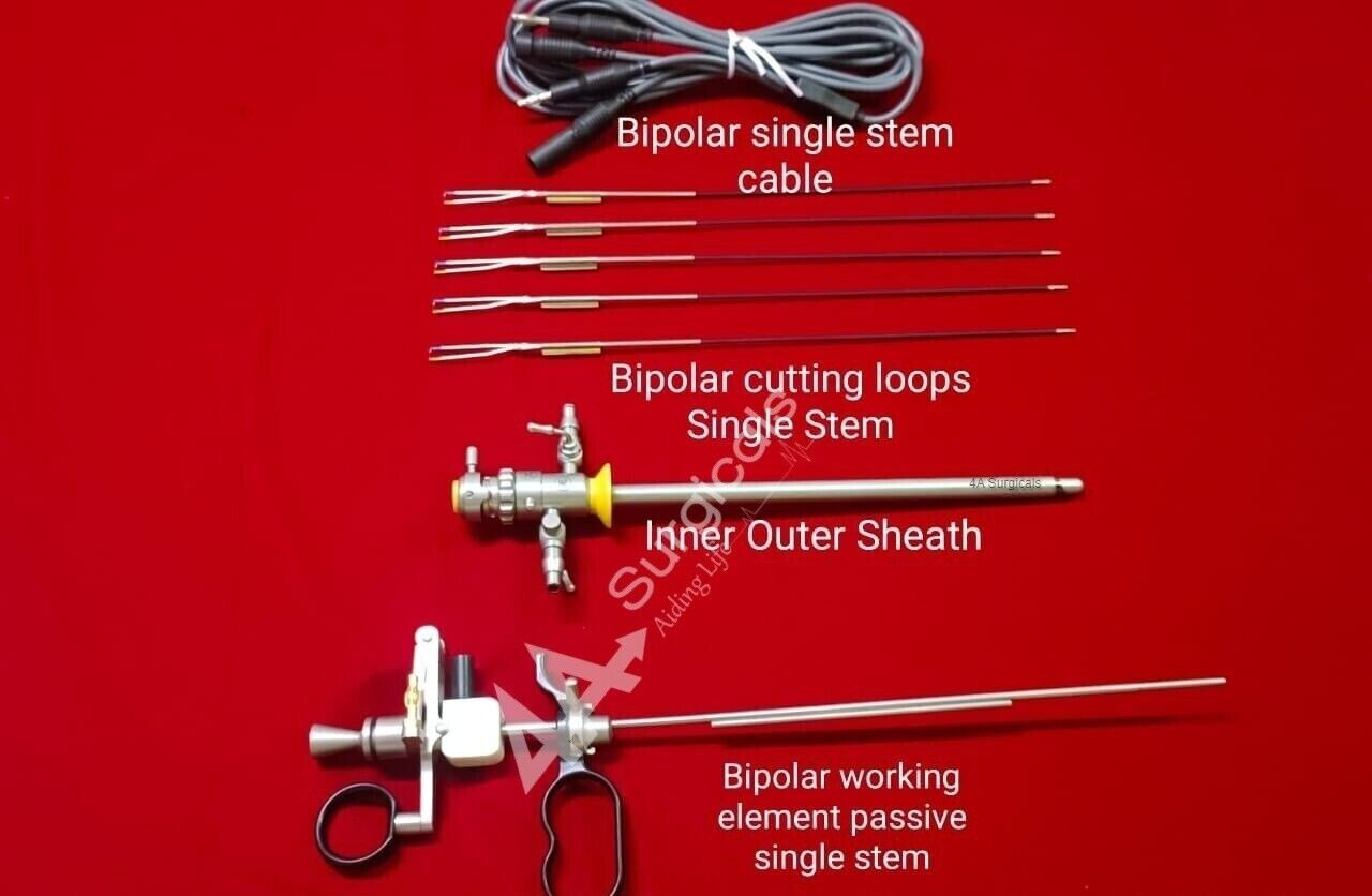 4A TURP Premium Bipolar Passive Single Stem Set