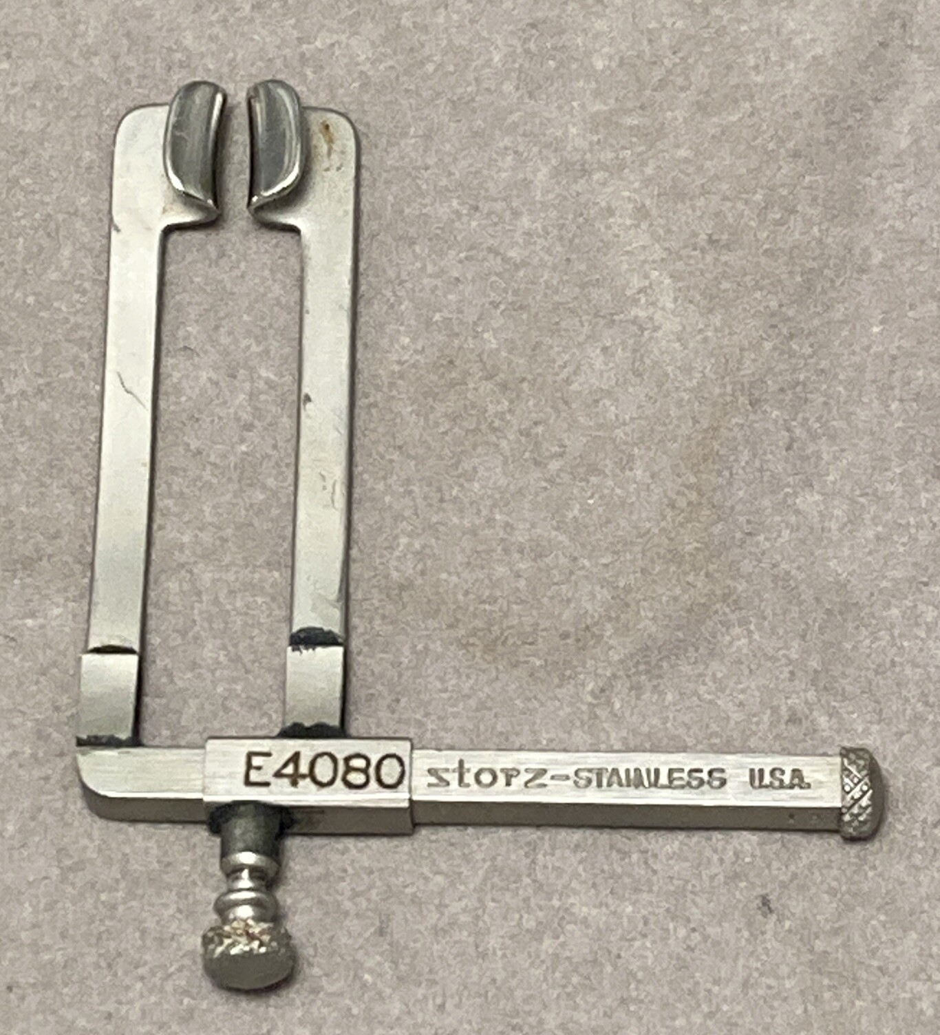 STORZ E4080 Cook Eye Speculum Stainless 7mm Blades 24mm Spread