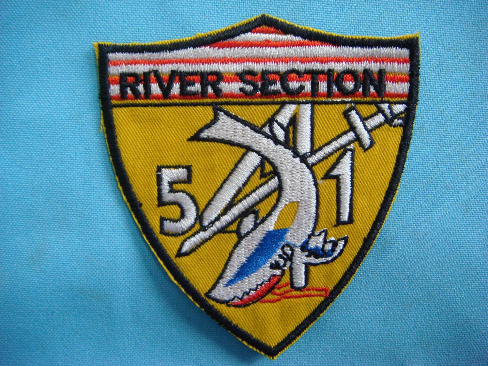 VIETNAM WAR PATCH, US NAVY RIVER SECTION 541