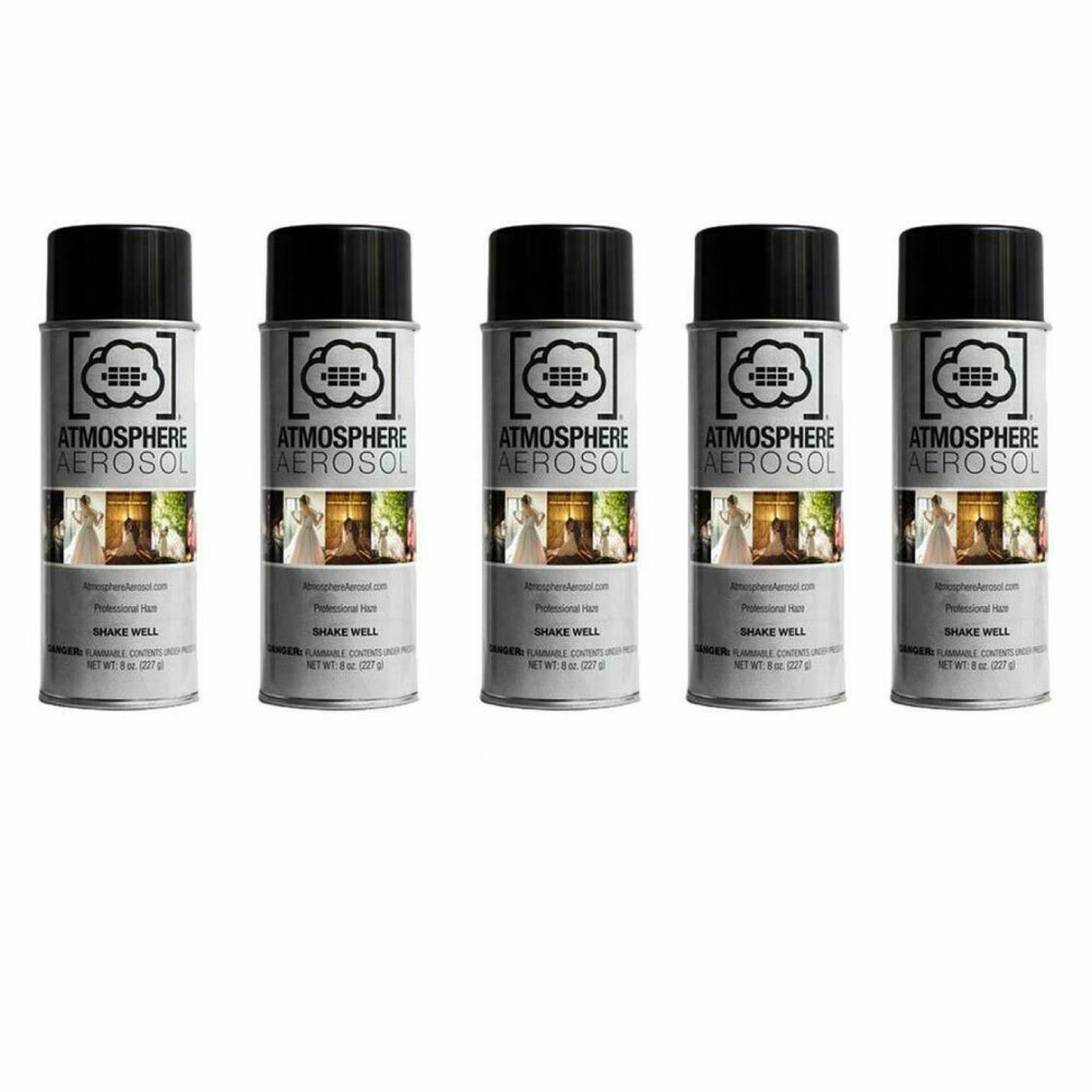 Atmosphere Aerosol 5 Pack -  8oz Haze/Fog Spray for Photographers
