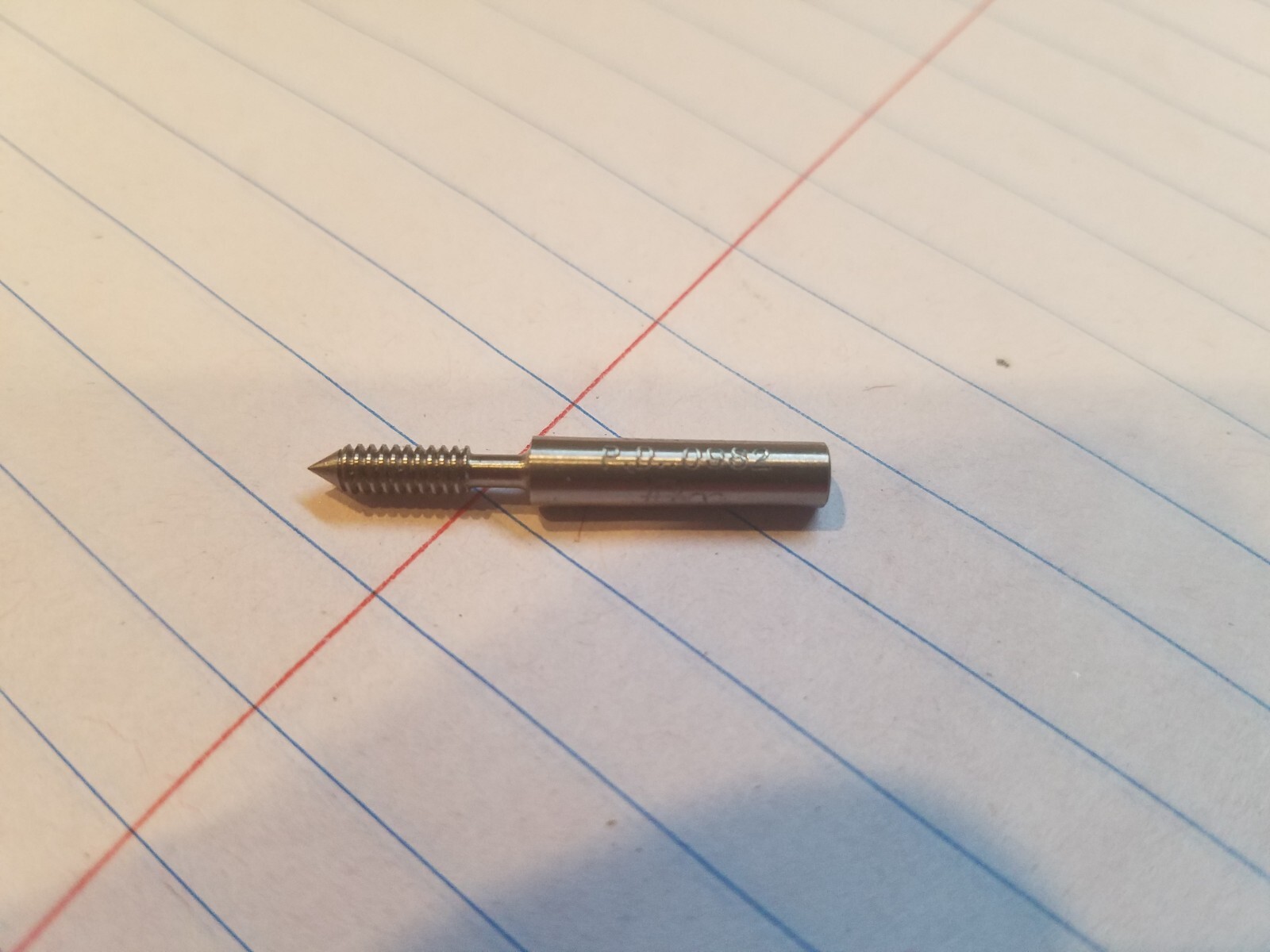 4-40 UNC-3B No Go Thread Gage