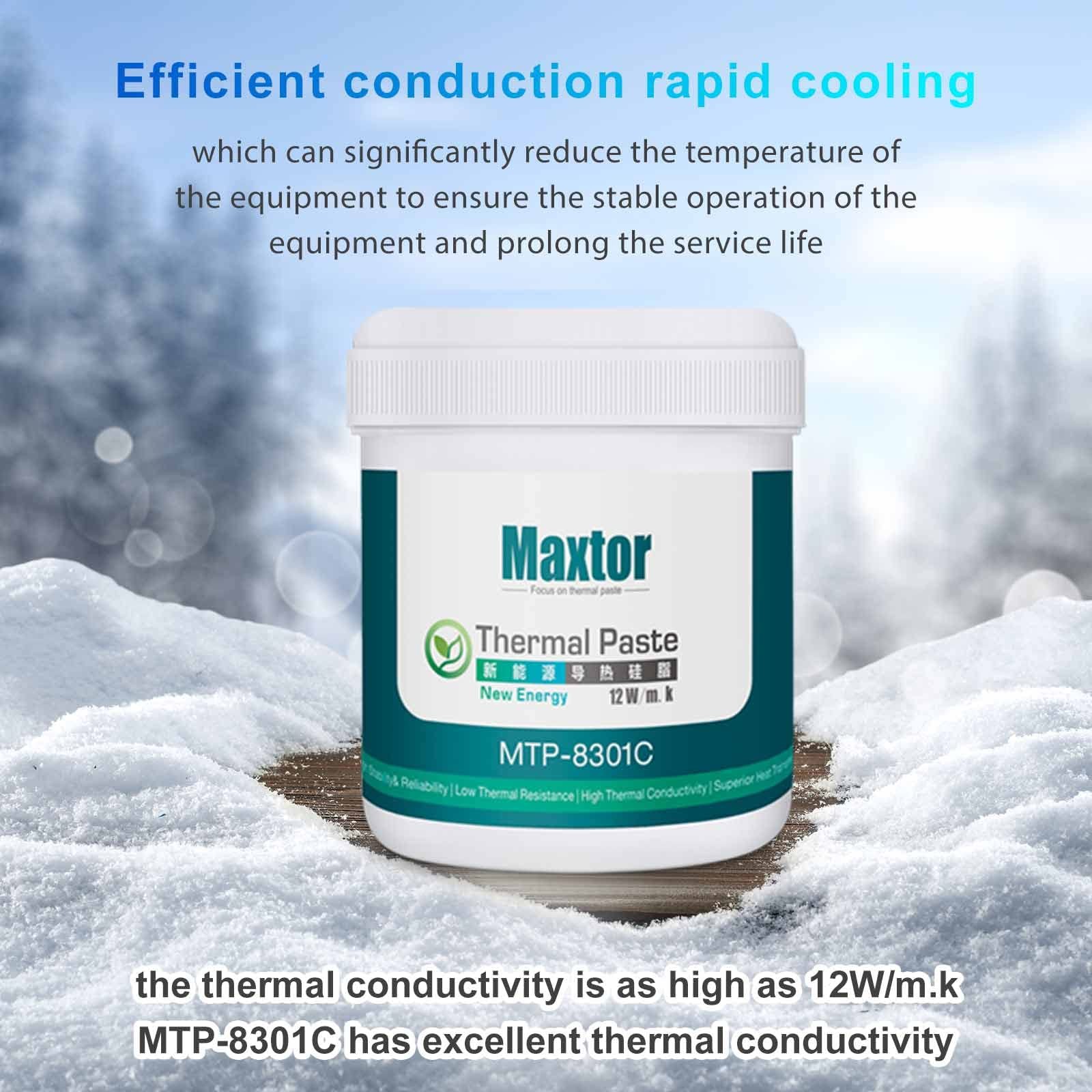 MTP-8301C 150g Thermal Paste - High Performance 12W/m.k Heatsink Compound for...