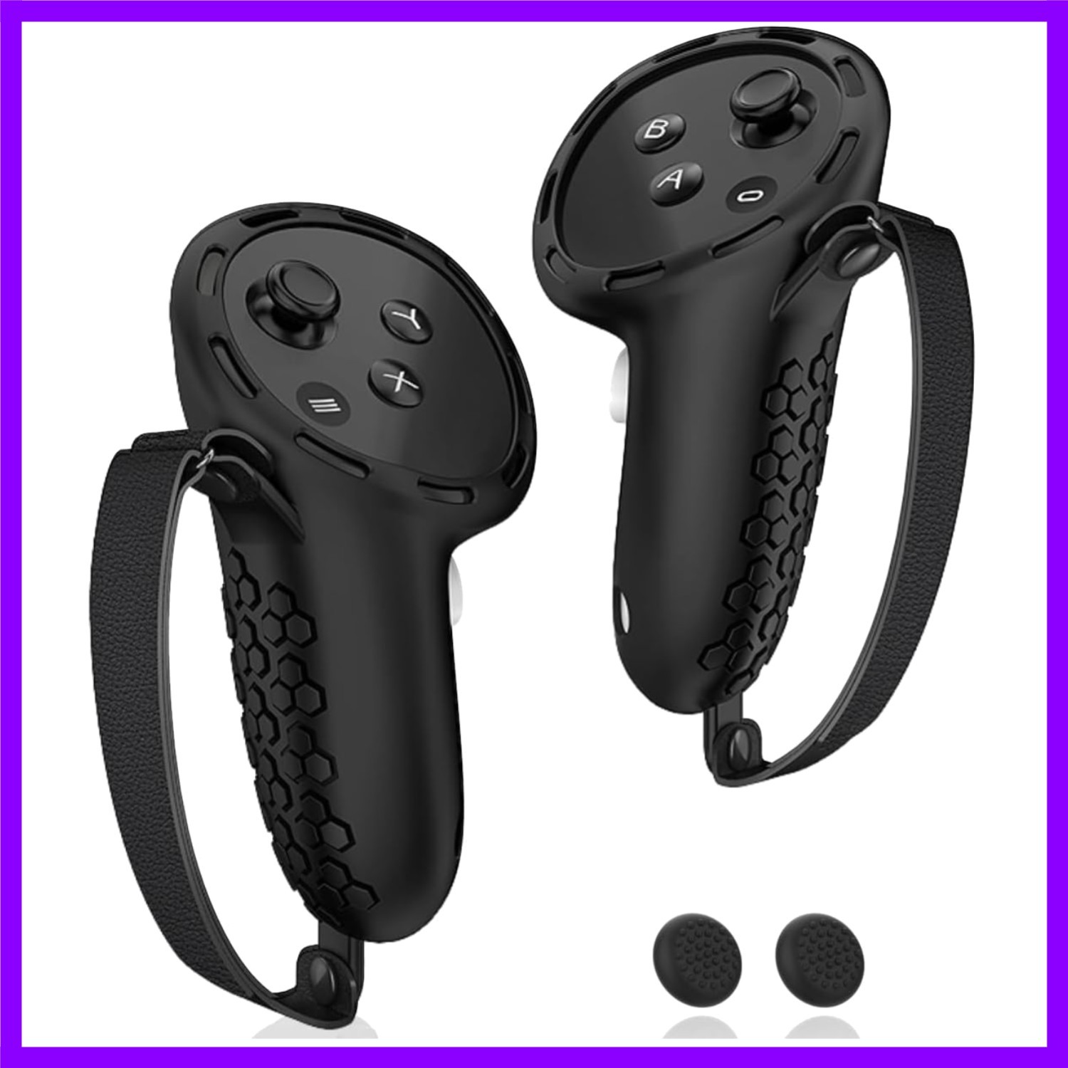 Controller Grip for Meta Quest 3S Oculus Quest 3 VR Accessories Grips Cover for