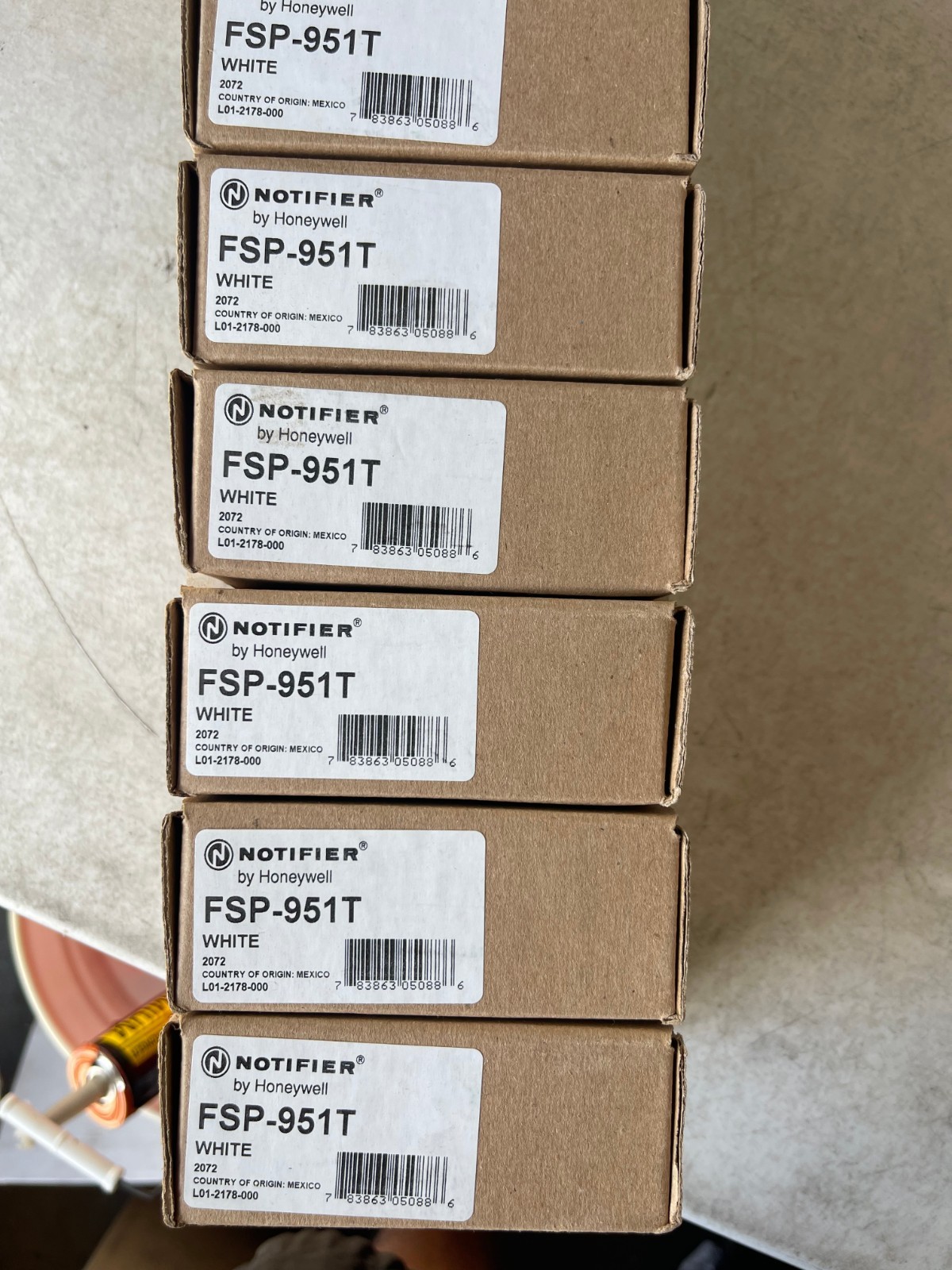 Notifier FSP 951T Smoke Detector New Box Lot of 10