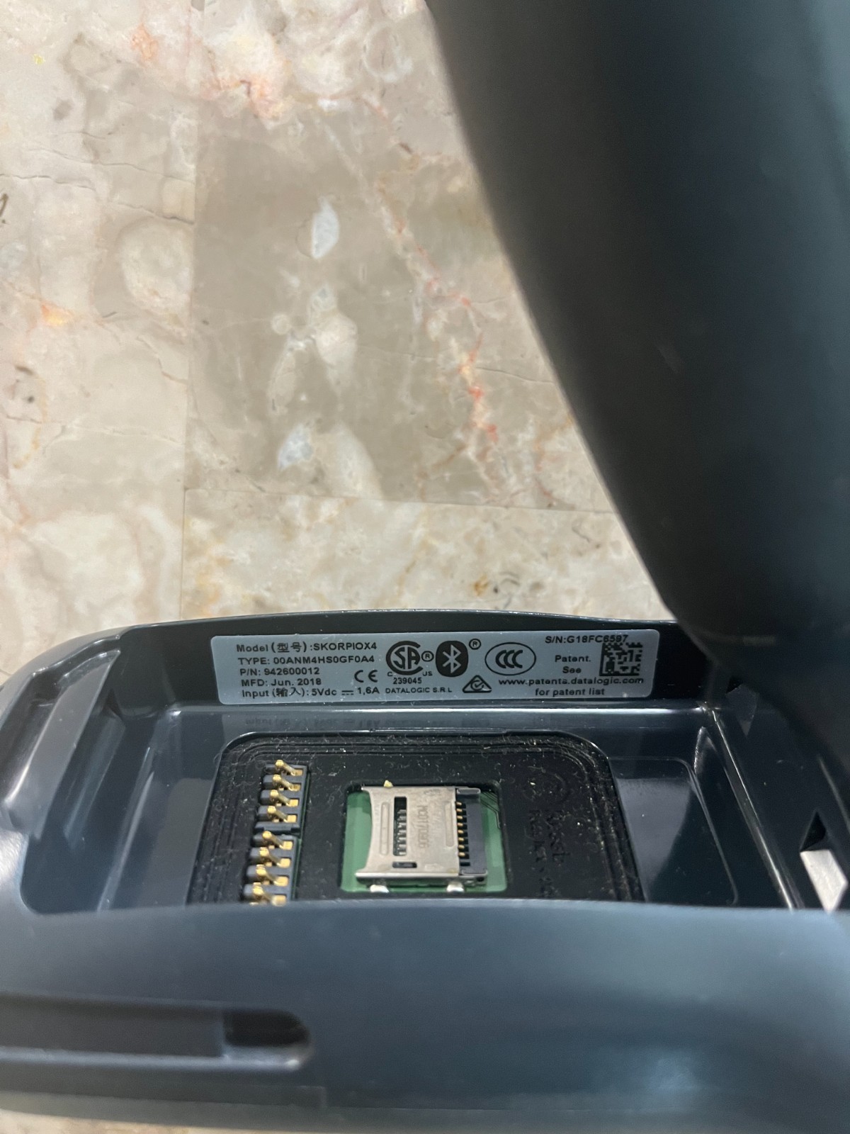 Datalogic Skorpio X4 3862E-SX4W Barcode Scanner Mobile Computer