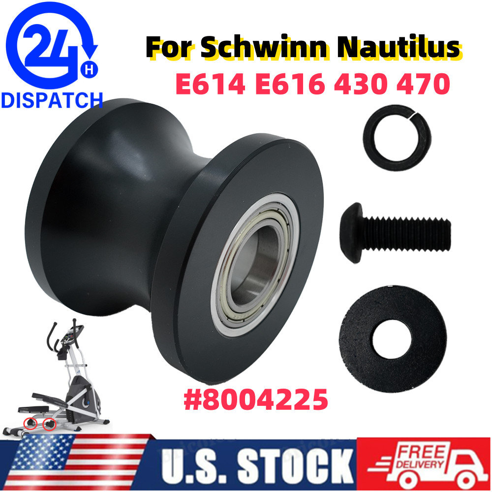 For Schwinn Nautilus E616 E614 430 470 Elliptical Wheel Roller Replace 8004225