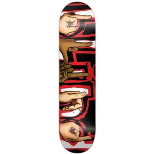 BLIND SIGNS DECK-8.5 RED