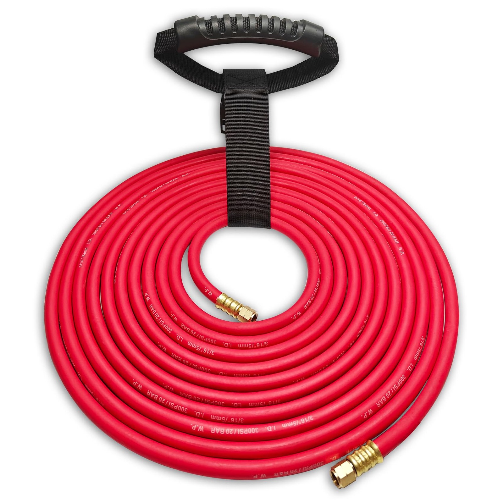 0386-1091 AH-24 Air Acetylene Torch Hose With Lashing Strap, 24FT "A" Fitting...