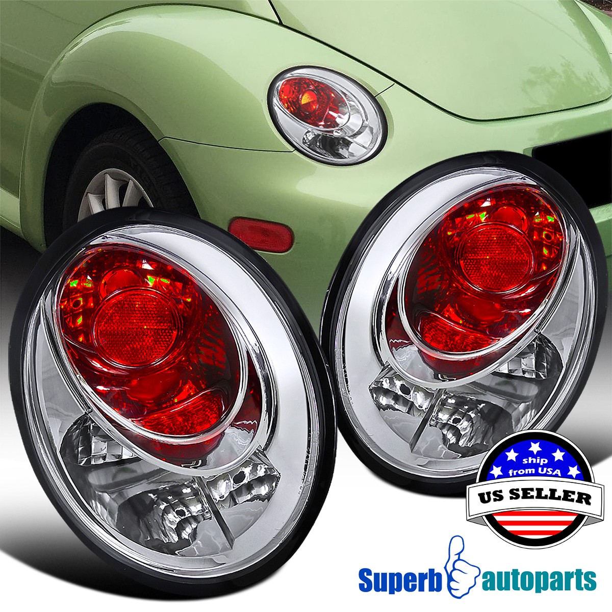 Fit 1998-2005 Volkswagen New Beetle Replacement Tail Lights 98-05 VW Brake Lamps