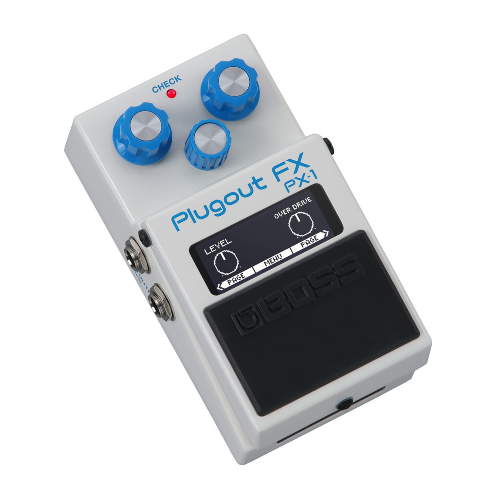 BOSS PX-1 Plugout FX Multi-Effects Pedal with 16 Built-In Classic Effects