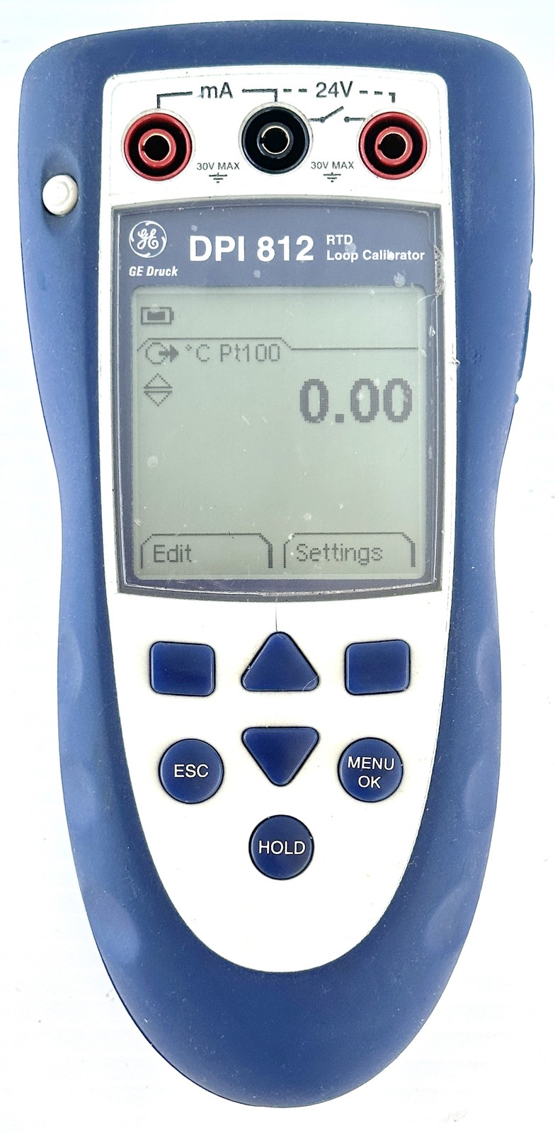 GE Druck DPI812 RTD Loop Calibrator 20mA 24V DPI 880 - Measure or Source