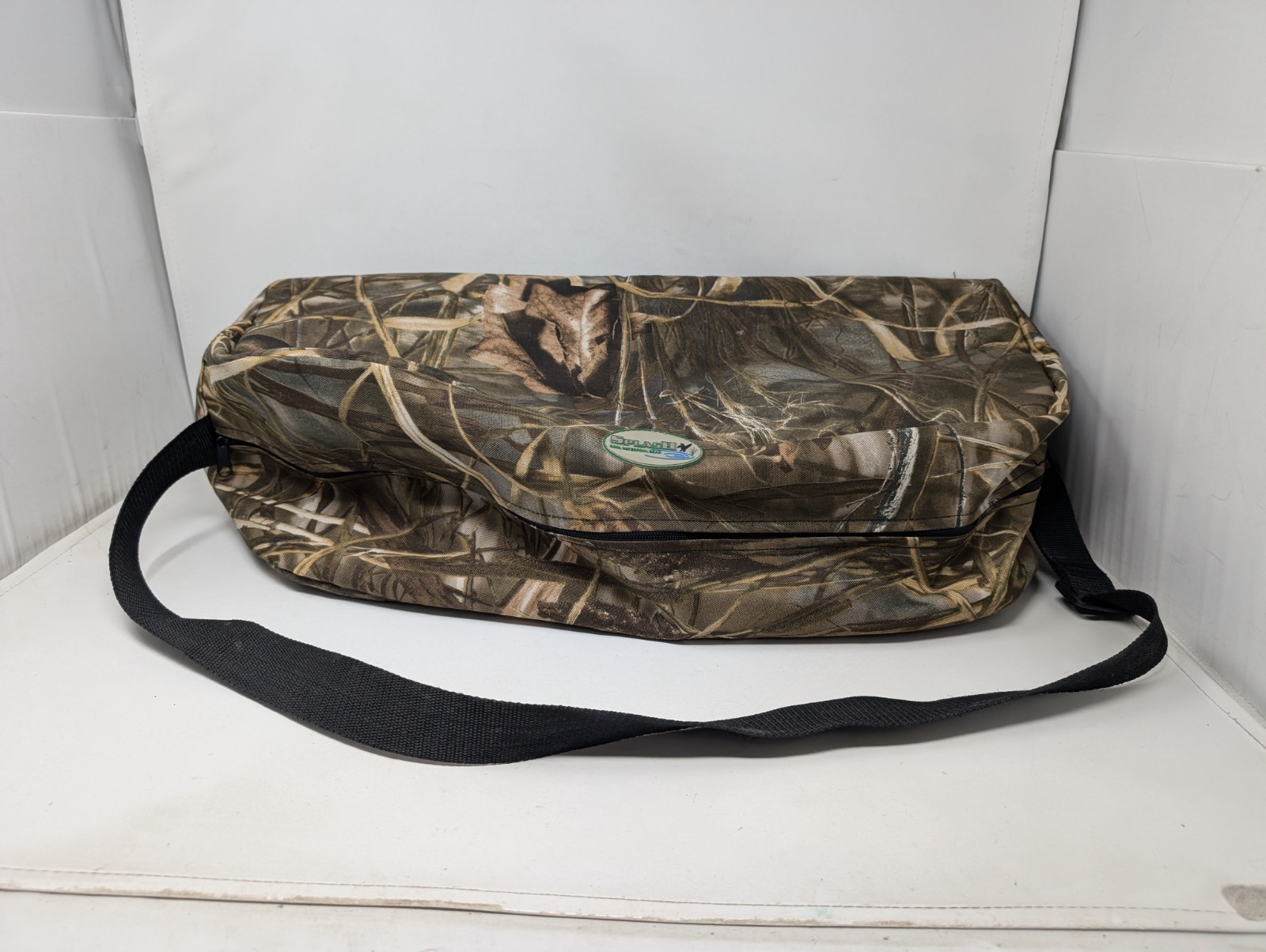 Splash Cool Waterfowl Gear Hunting Bag Realtree Advantage Max 4 HD Camo VTG
