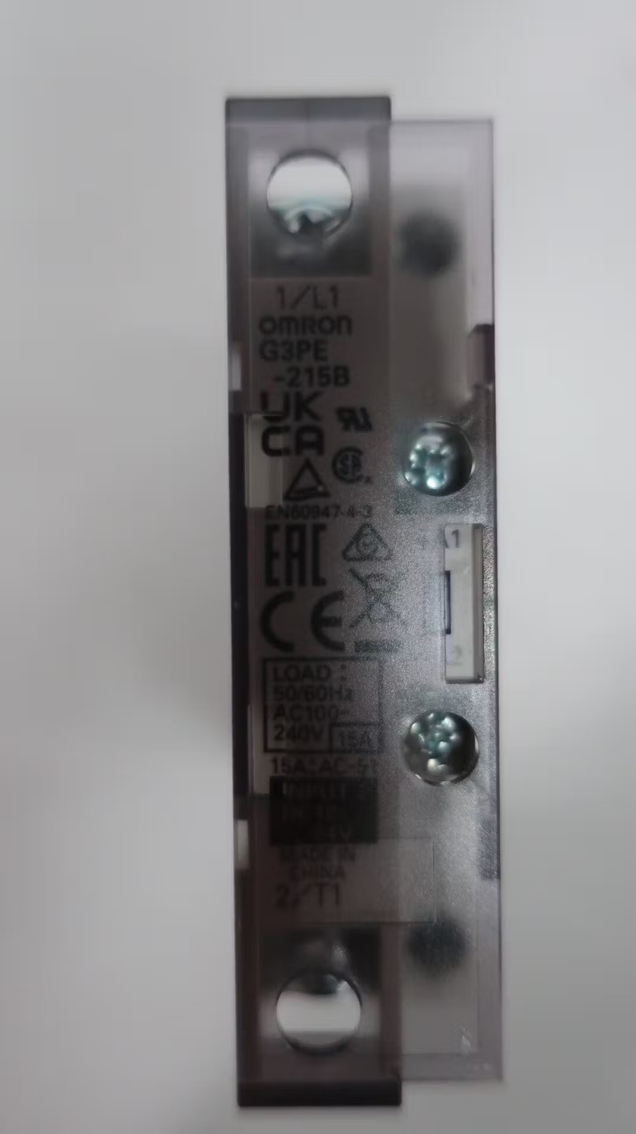 Omron G3PE-215B Solid State Relay 15a Amp 12-24v-dc