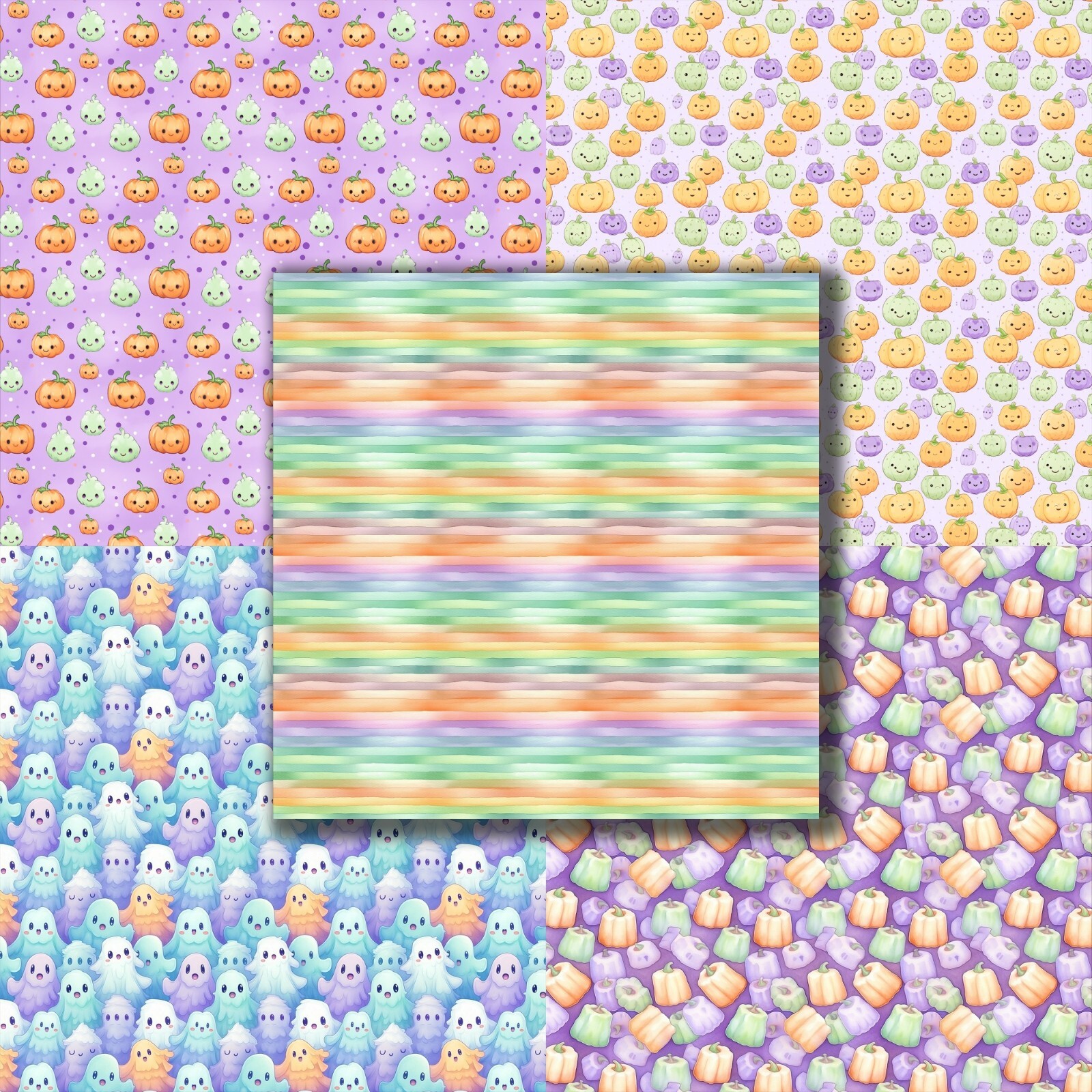 CUTE SPOOKY PATTERNS - Paper Pack