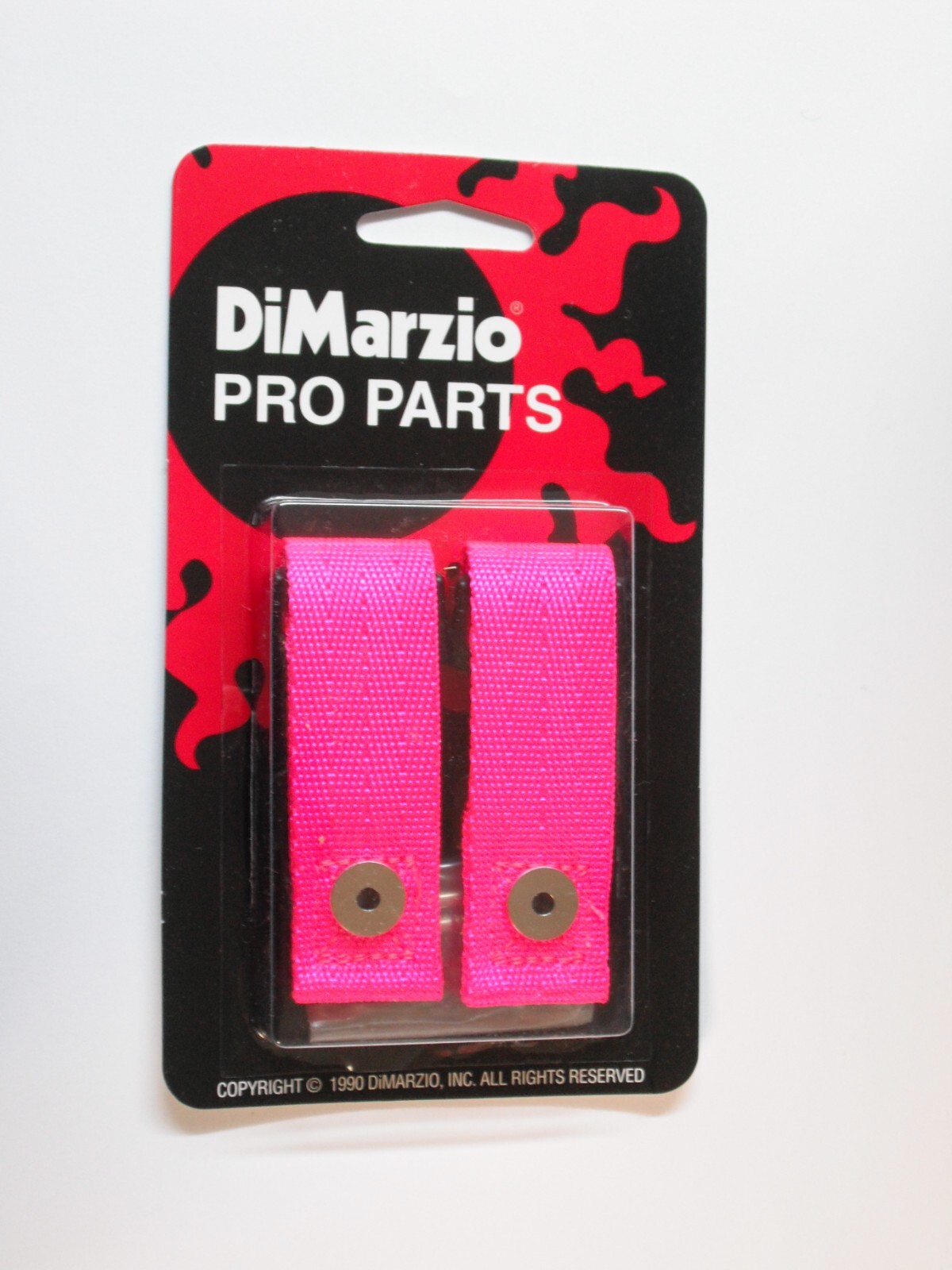 DIMARZIO Fasteners for ClipLock Straps EXTRA LONG Pink DD2202