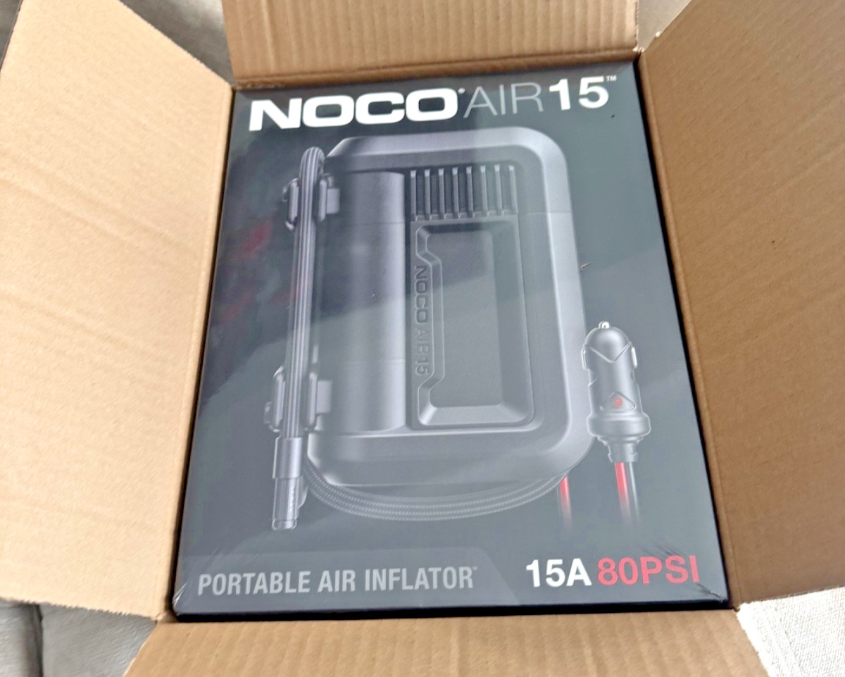 NOCO AIR15 UltraFast Tyre Inflator Portable Air Compressor And Air Pump 15A 12V