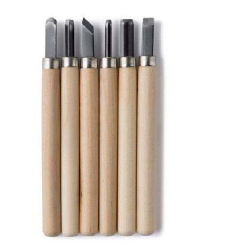 6 Piece Wood Carving Knife Set