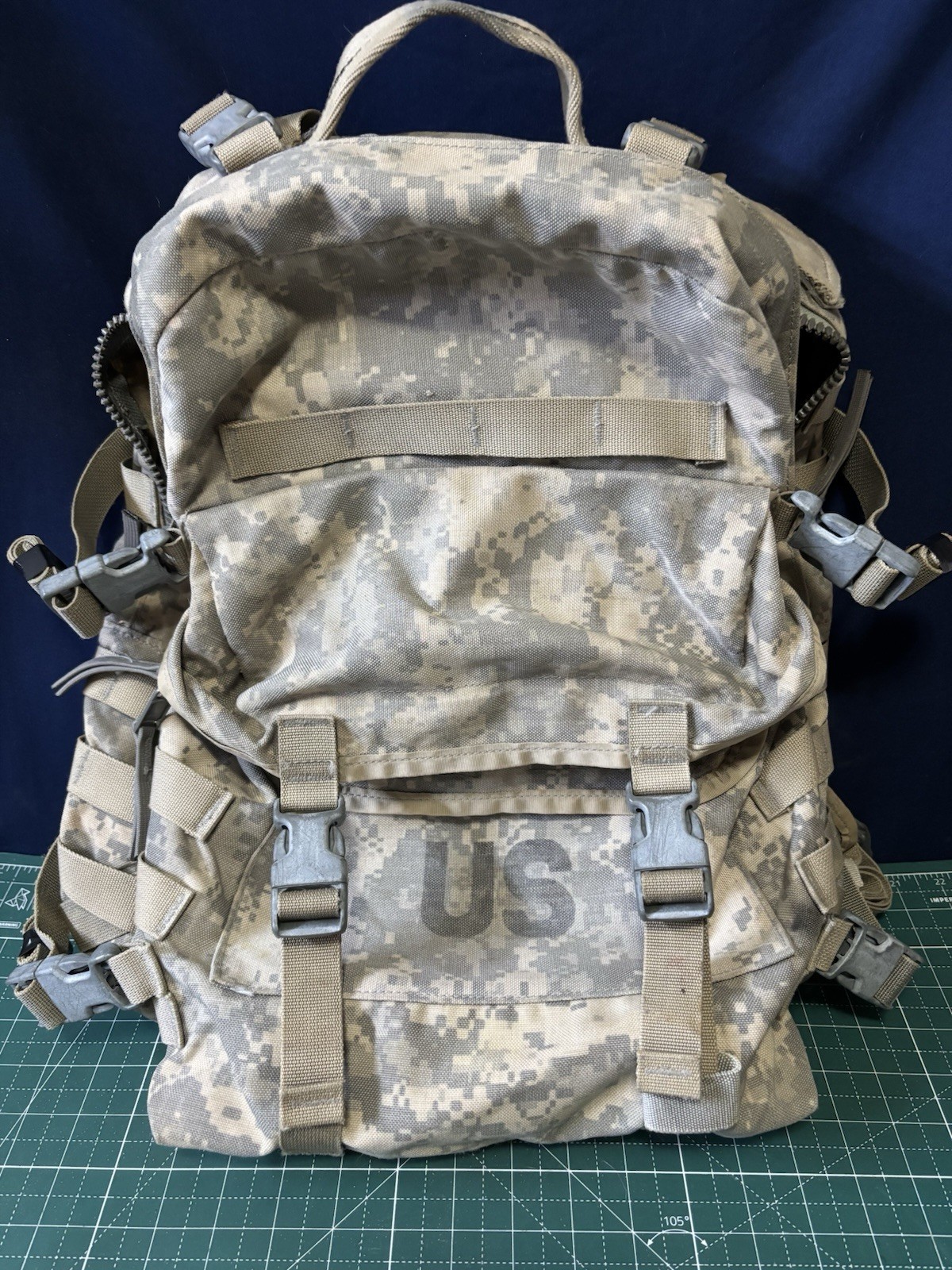 GWOT US Army ACU Assualt Backpack Salty