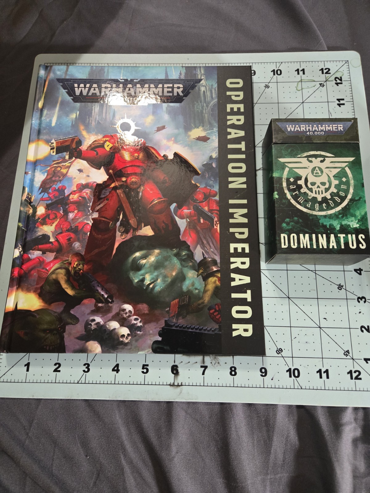 Warhammer 40K 11th Armageddon Campaign Book Rules Dominatus Deck - 11th Edition