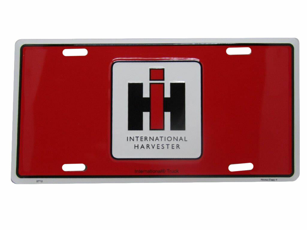 International Harvester Truck 6"x12" Aluminum License Plate Tag