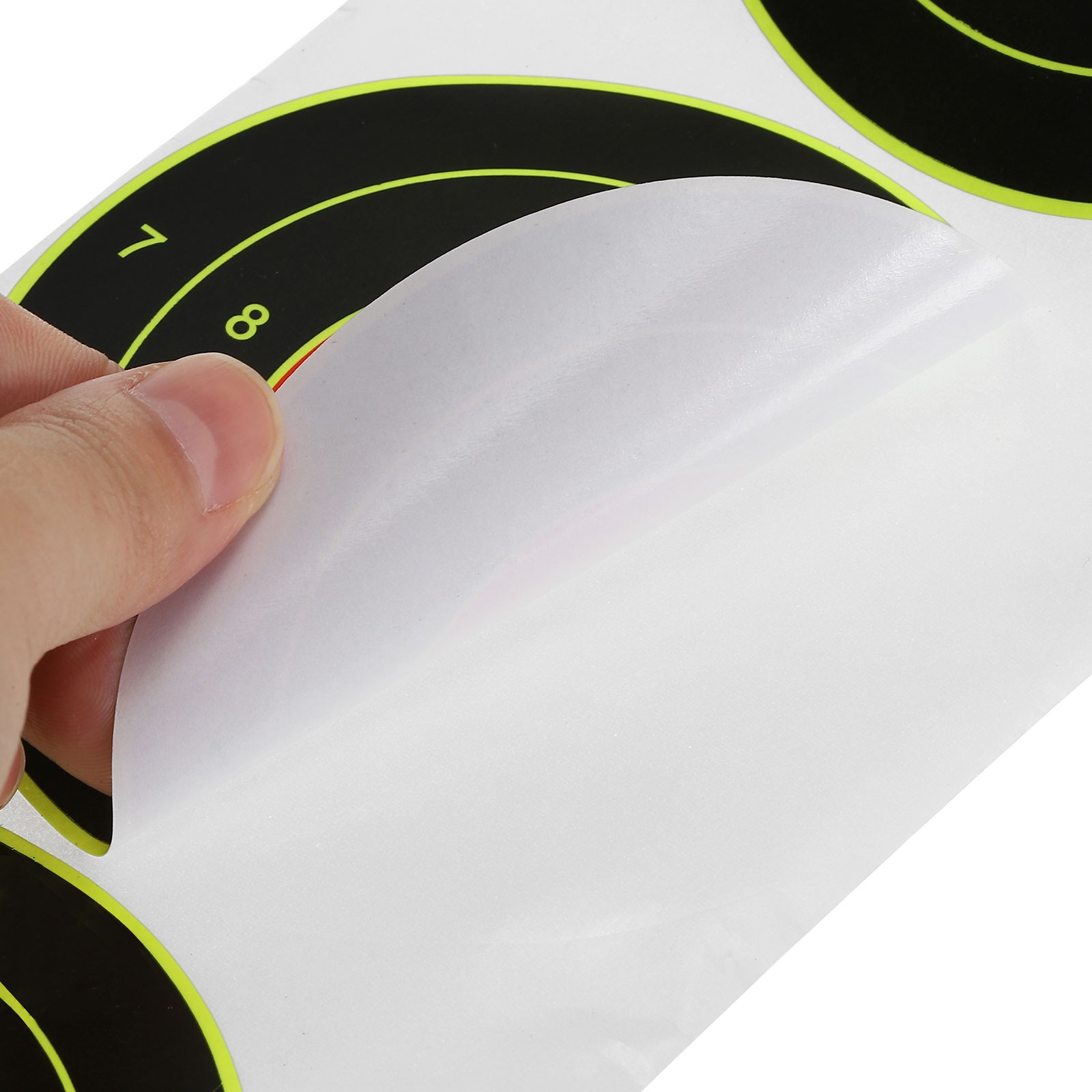 Shooting Target Stickers 4" 100 Pack Adhesive Splatter Targets 4 Circles