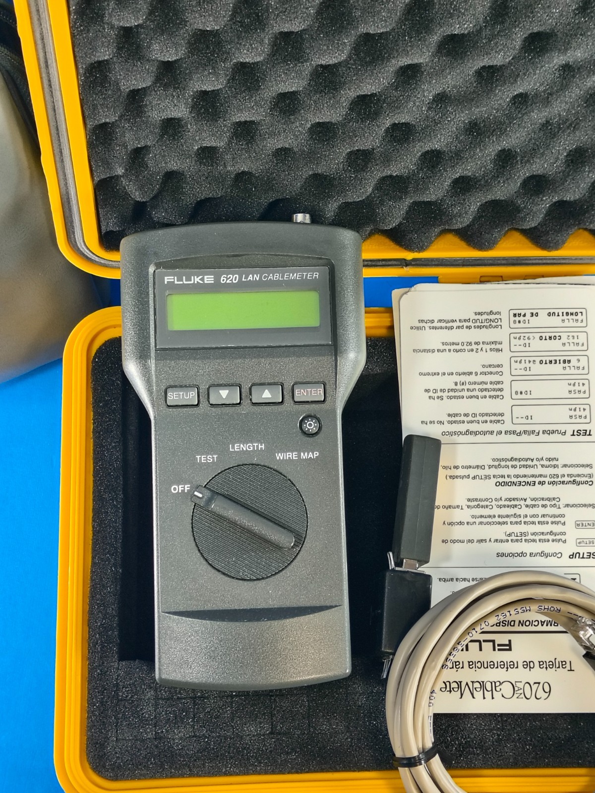 Fluke 620 LAN Cablemeter !