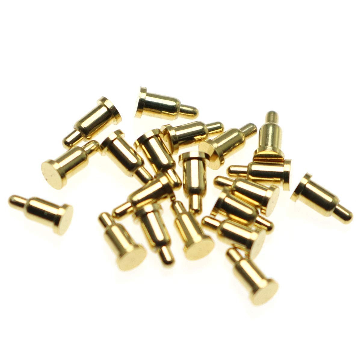 20 PCS Spherical Tipped Spring Loaded Probes Testing Pins Patch Thimble 4mm