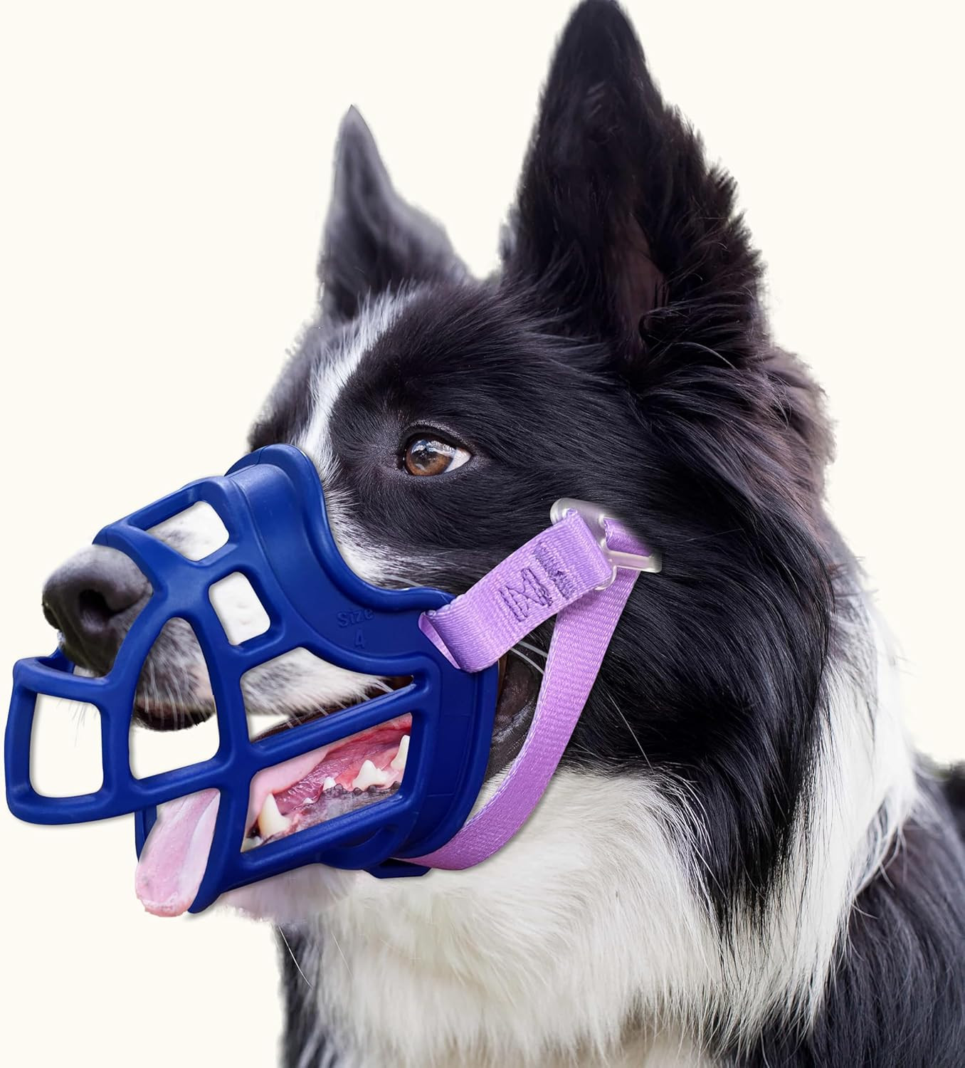 Basket Muzzle Allows Panting Drinking - anti Biting Chewing, Suitable for Groomi