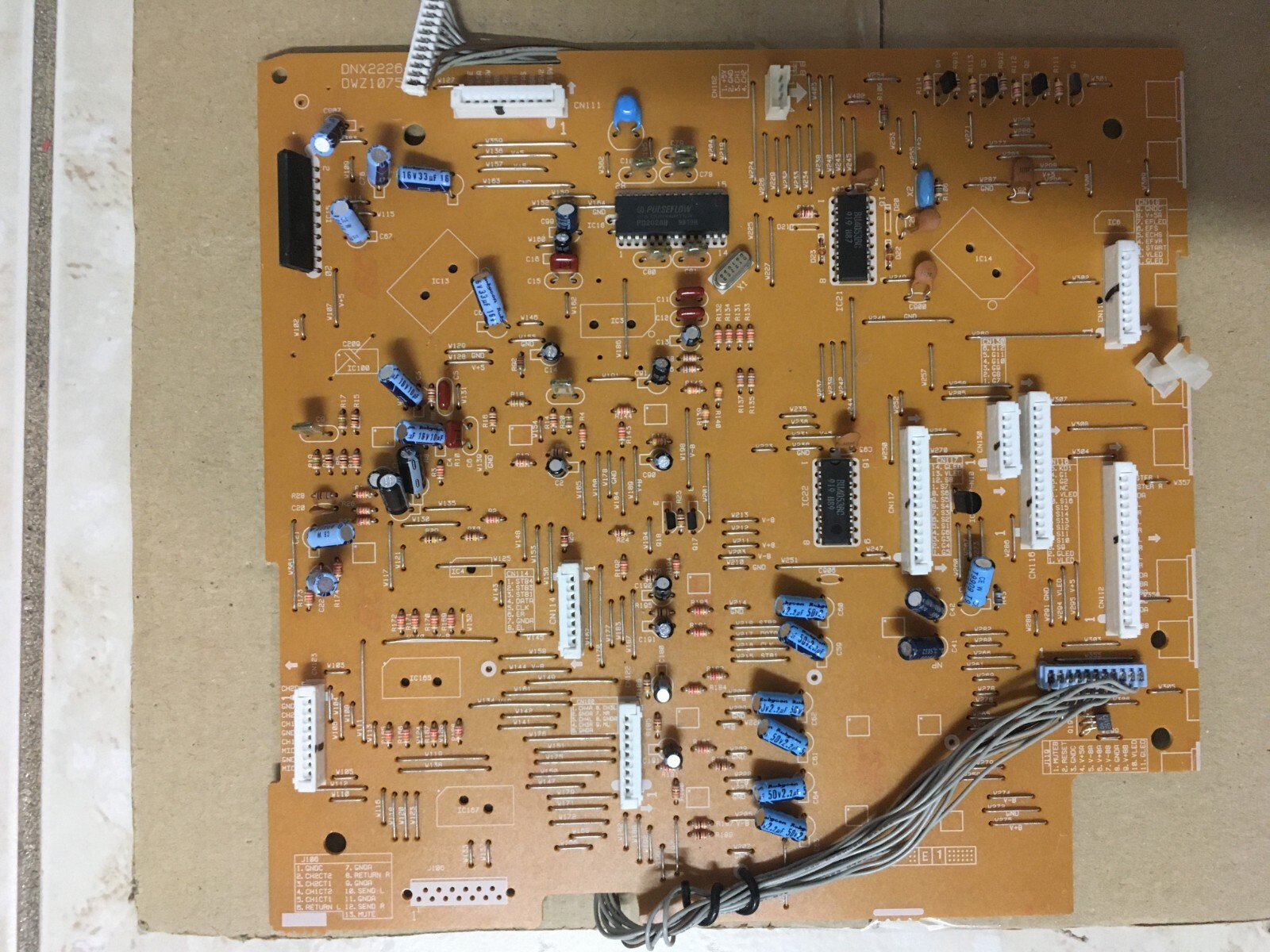 Pioneer DJM-500 DSP Assy. PCB Board DNX2226-E DWZ1075
