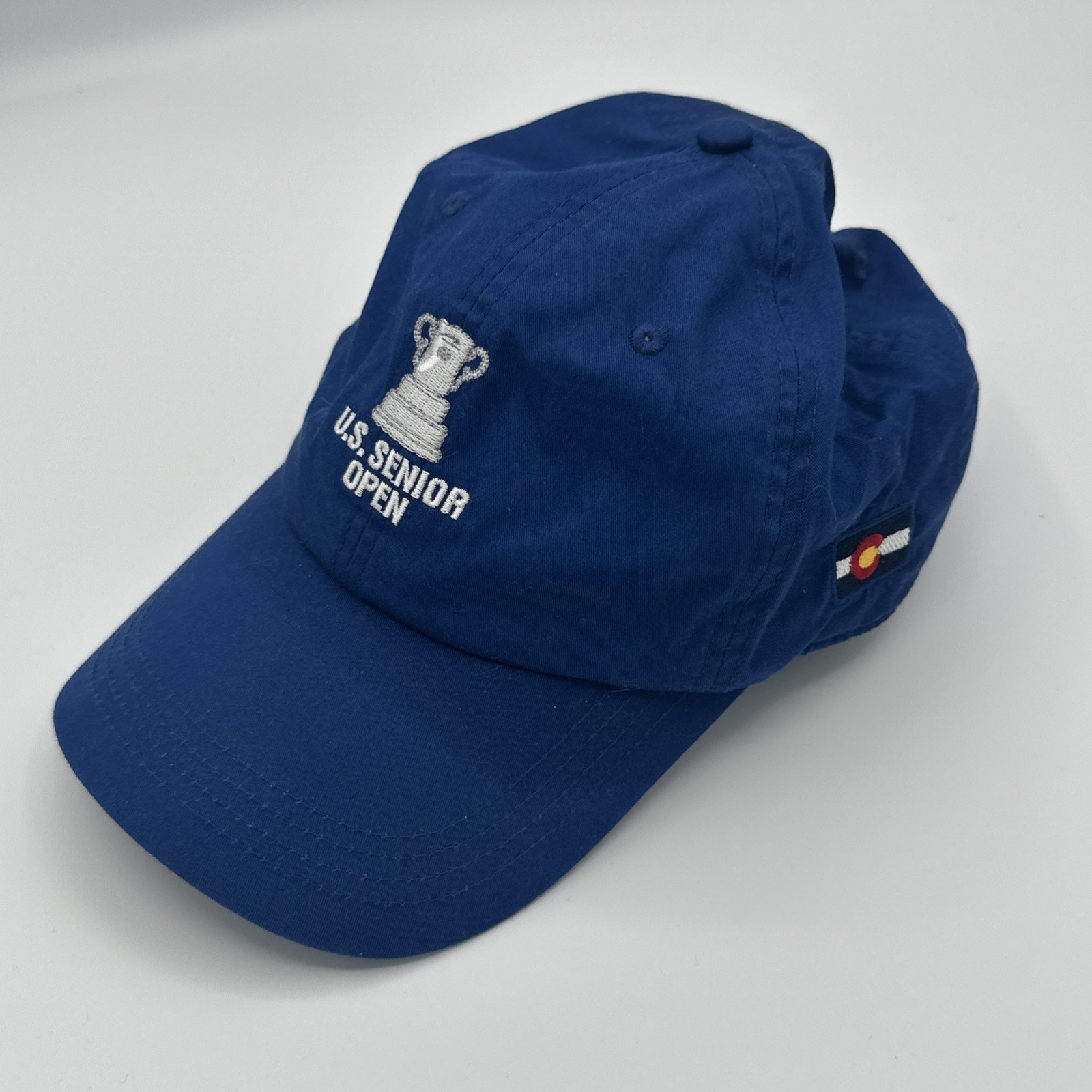 US Senior Open Colorado Golf Hat Cap Blue Ahead Baseball Cap