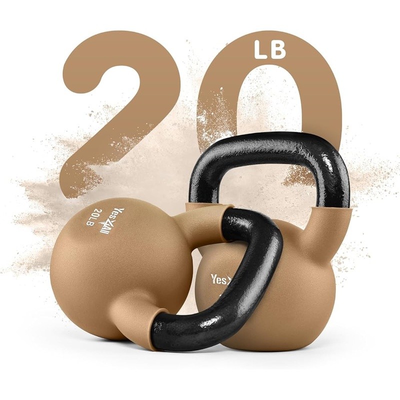 Cast Iron Neoprene Kettlebell Adjustable Weight Home Gym Stable Handle New