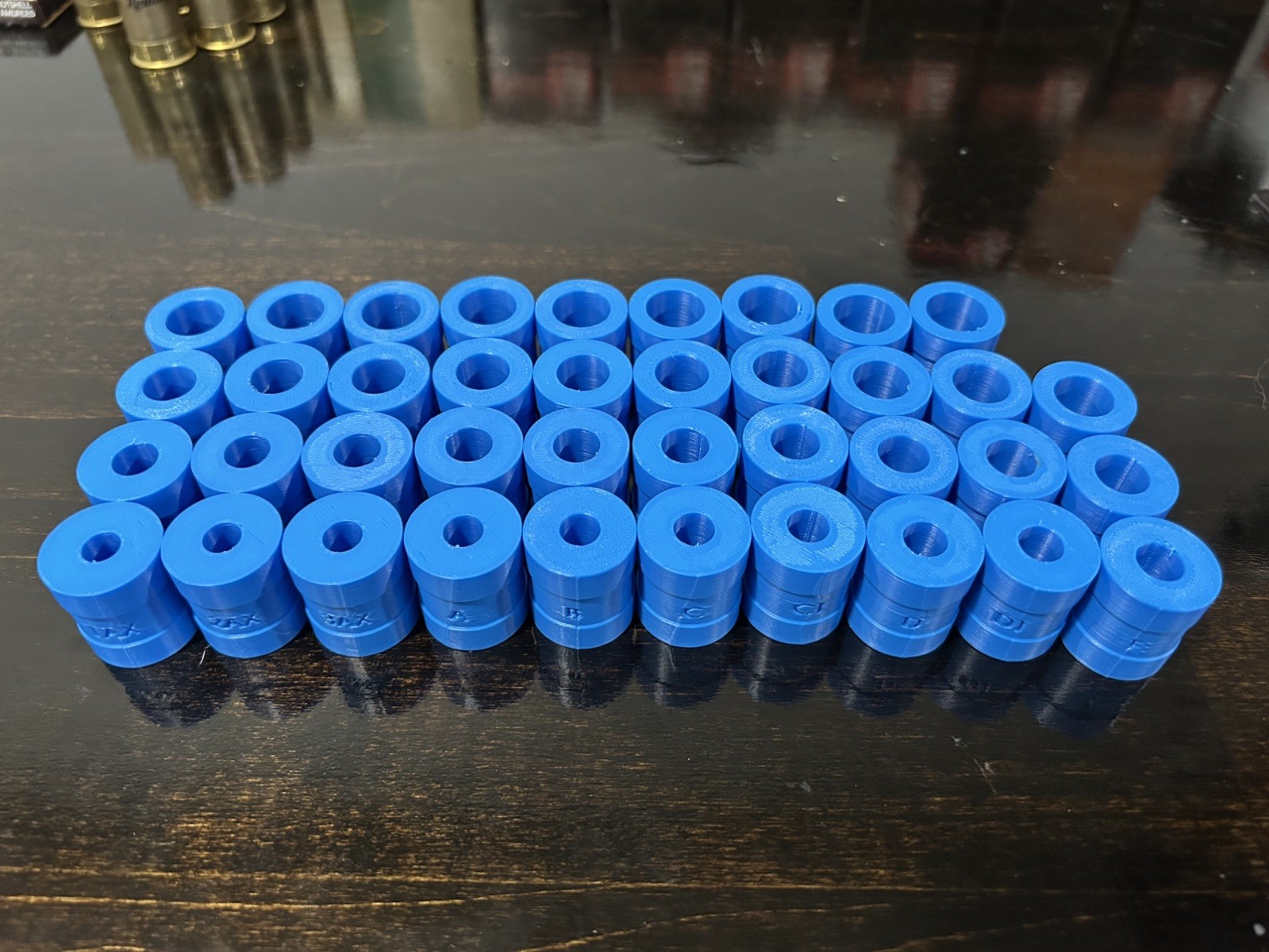 39pcs Ponsness/Warren-Hornady-RCBS-Spolar-Bair Powder Bushings (Drop Calibrated)