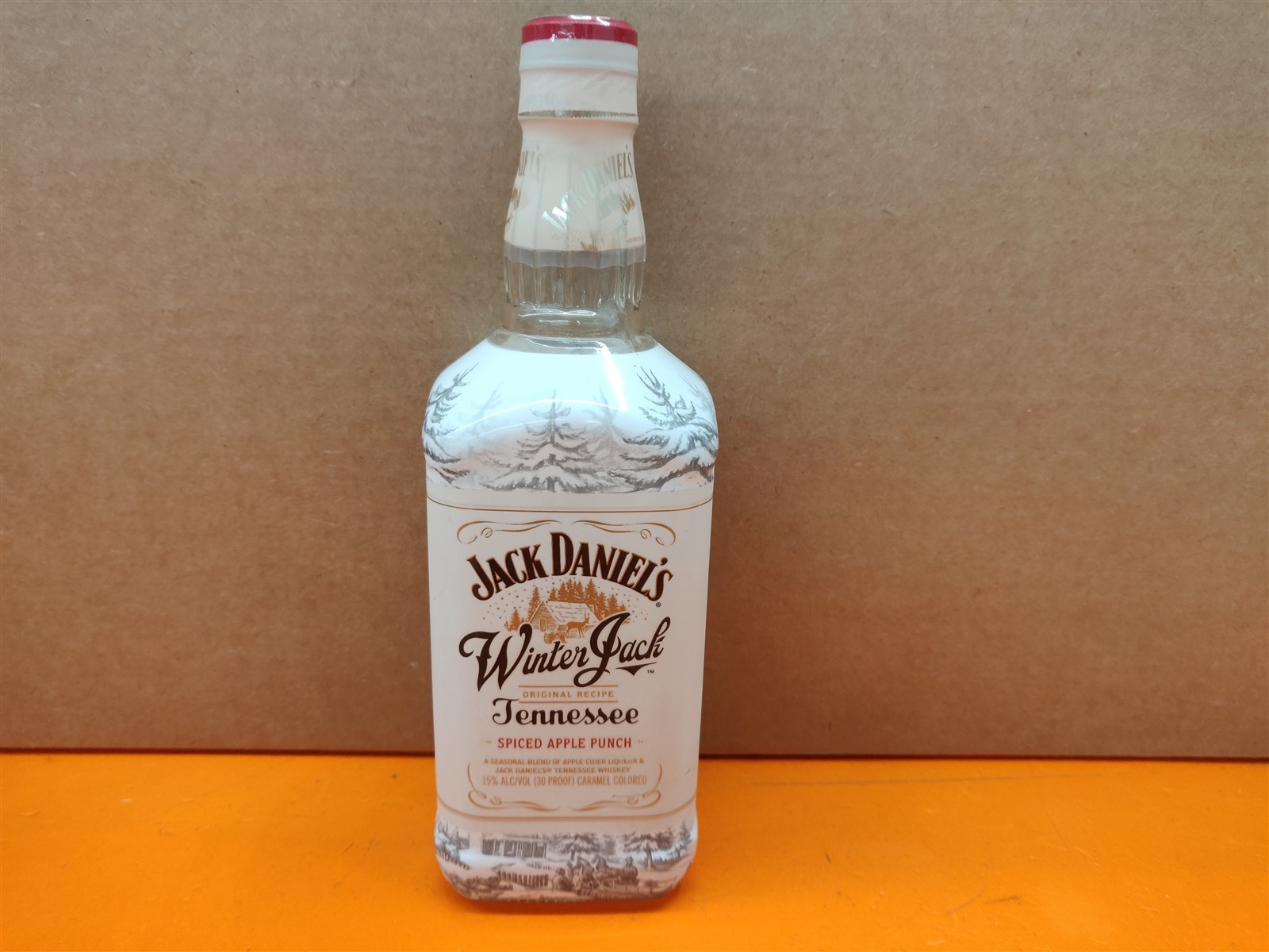 ⭐️⭐️⭐️⭐️⭐️ Empty 750mL Winter Jack Daniel's Apple Punch Lim Edition Glass Bottle