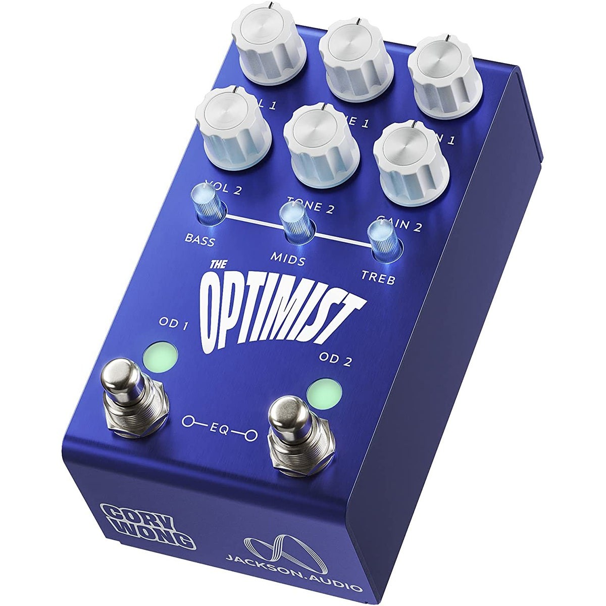 Jackson Audio The Optimist Overdrive Guitar Effects Pedal, Warp Edition