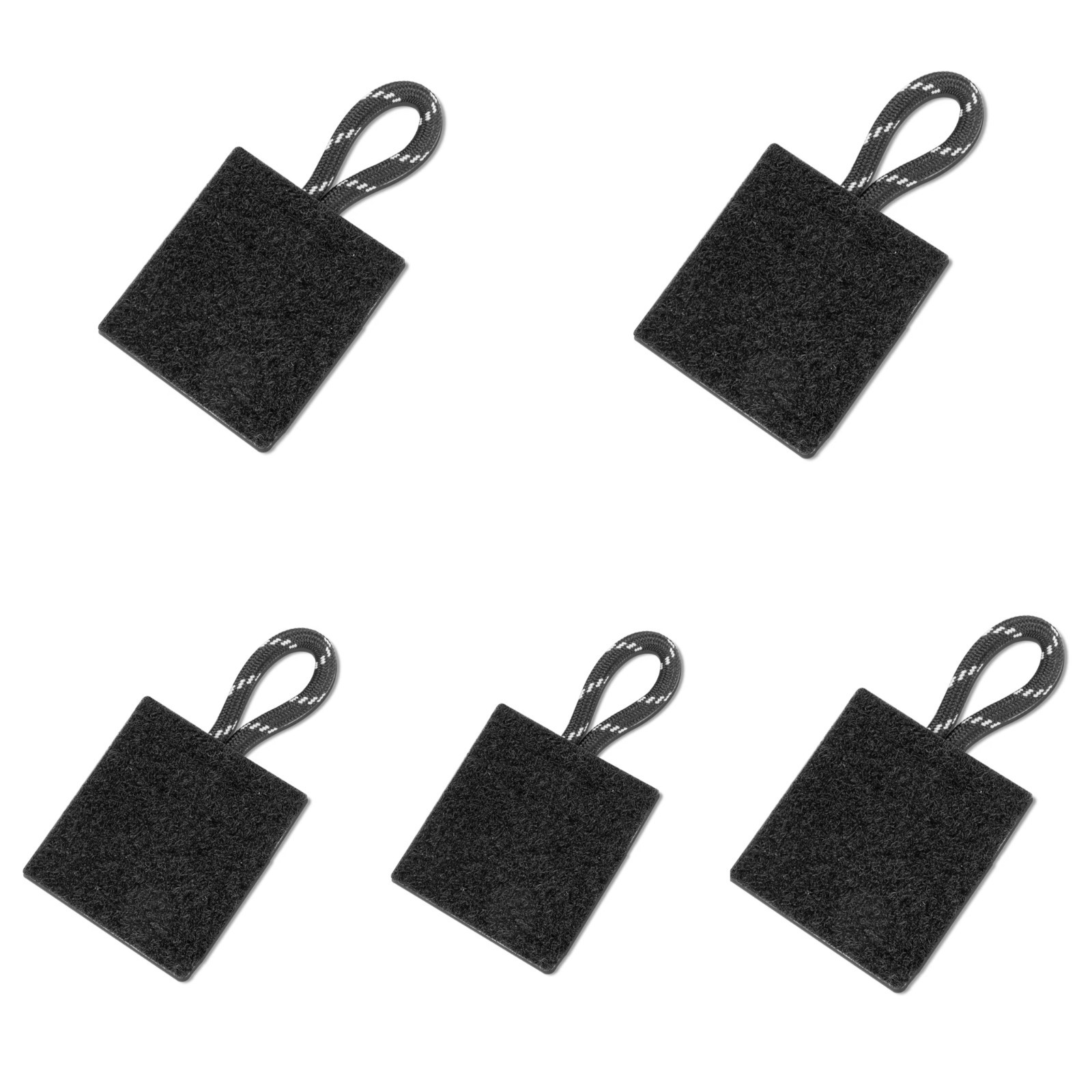 Strong Police Radio Microphone Holder 50 lb Pull Force Vest Accessory 5 Pack