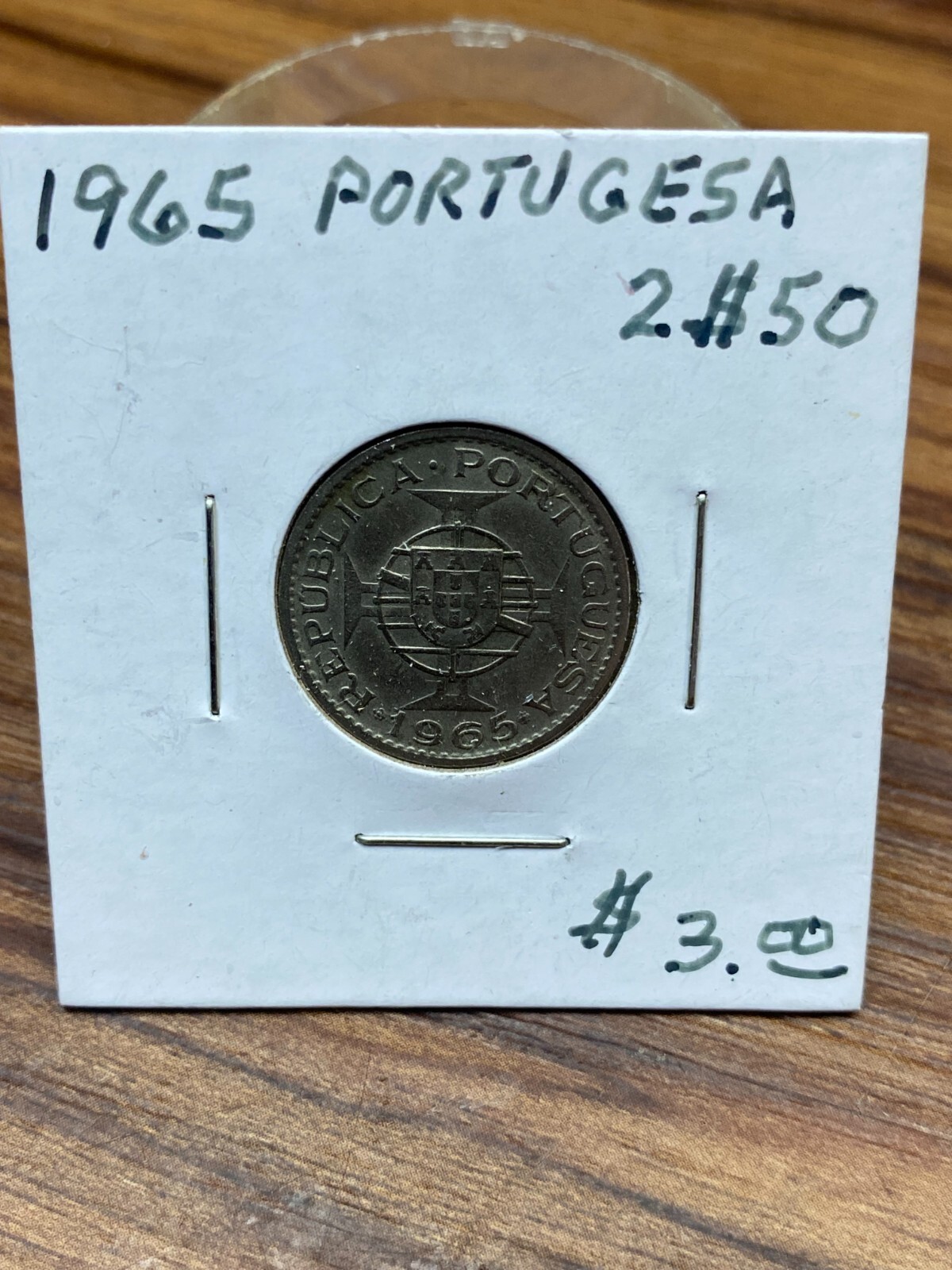 STORAGE UNIT FIND Coin 1965 Portuguesa 2 $ 50
