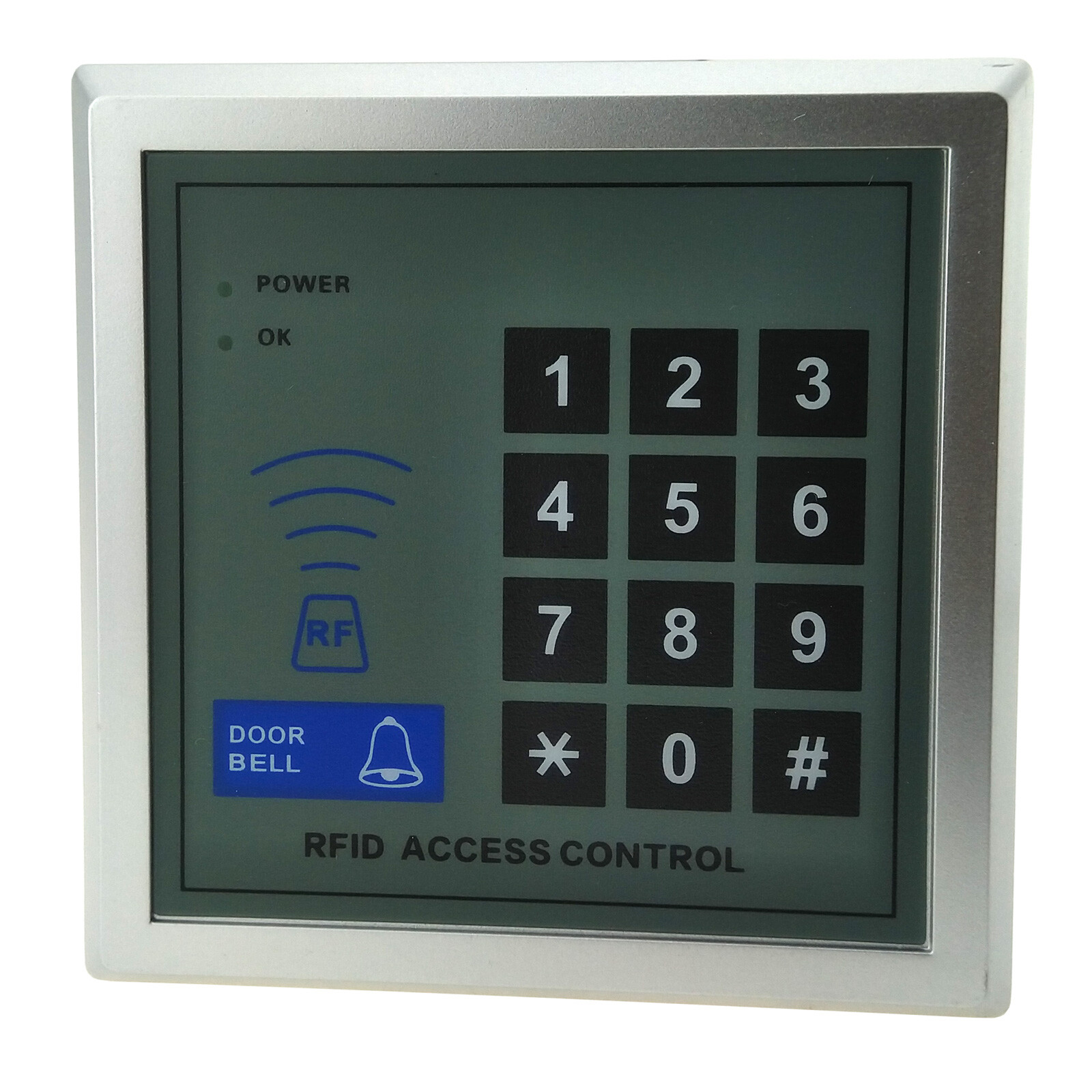 RFID 125KHz Reader Panel Password Access Keypad Door Gate Security Controller