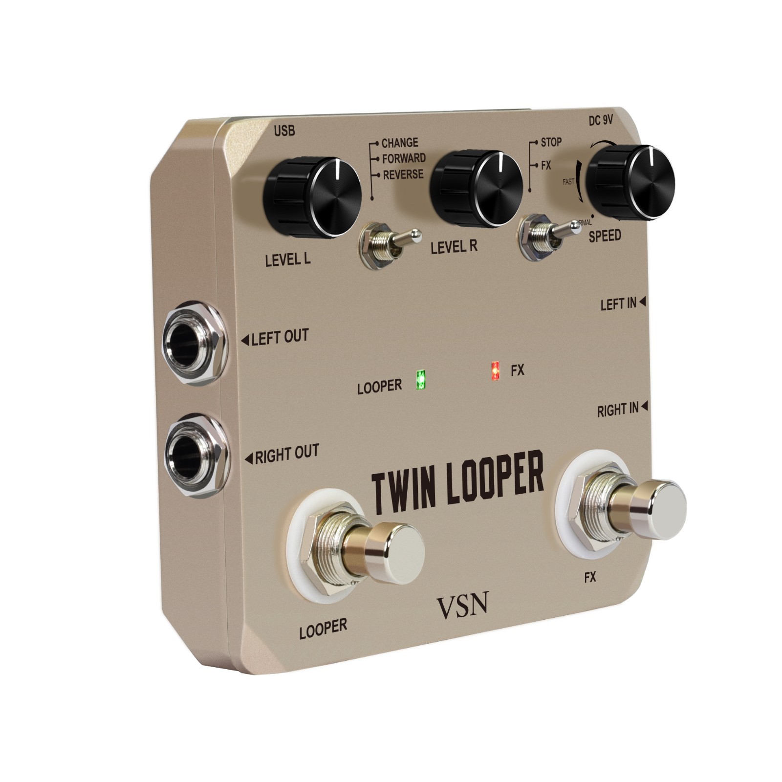 Looper Pedal Guitar Effect Pedal Loop Station Multi-function 11 Types of Play