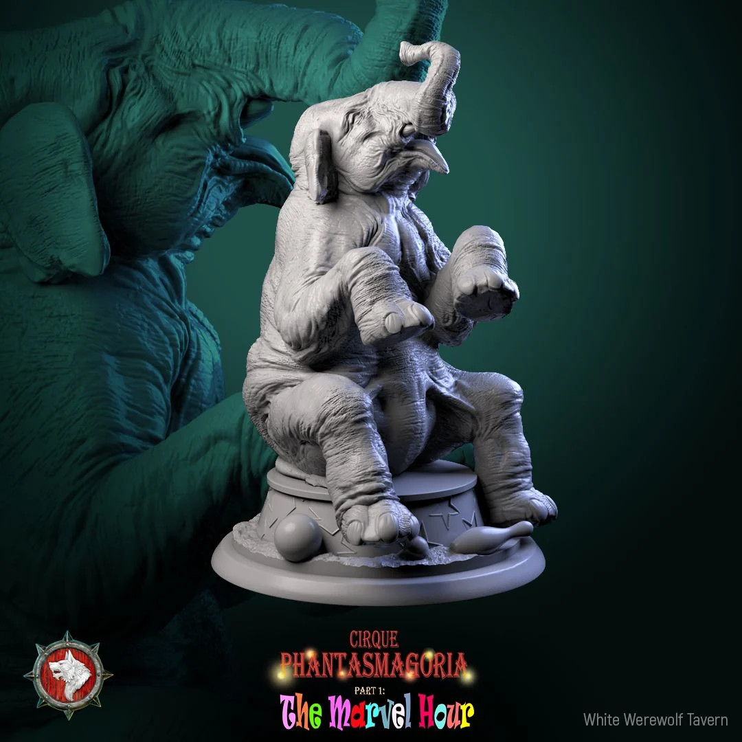 Marvelous Mammoths - Resin Tabletop Miniature