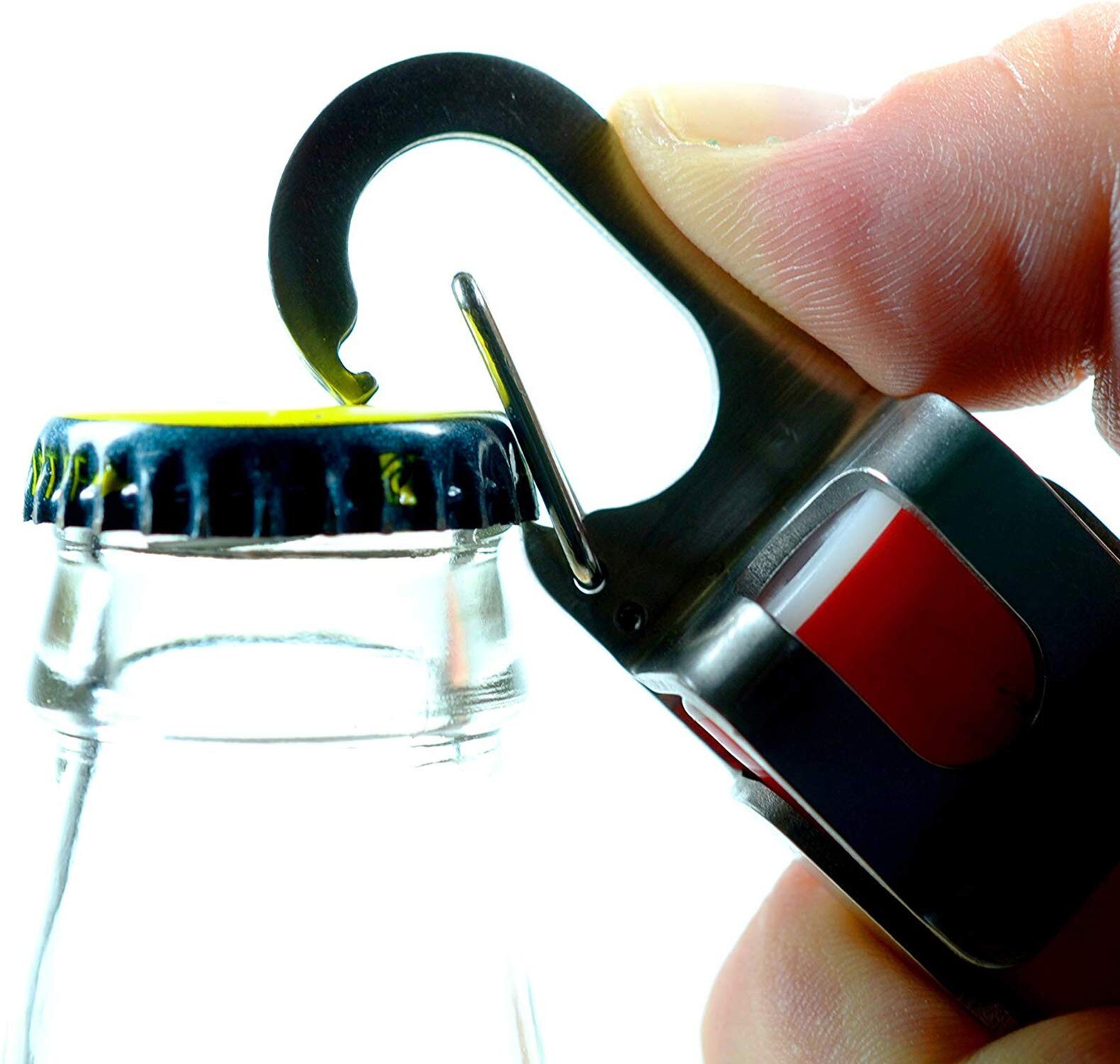 Bic Standard Full-Size Lighter Holder Keychain Multi Tool with Carabiner Clip...