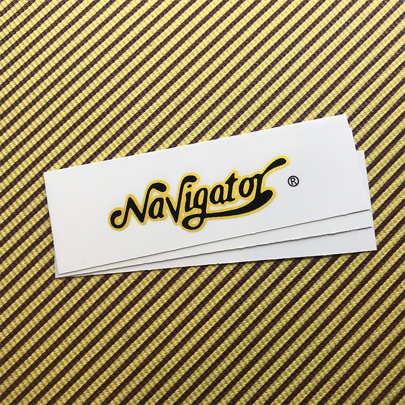 3Pcs Navi  gator guitar logo Decal Waterslide Transfer guitars Head Sticker