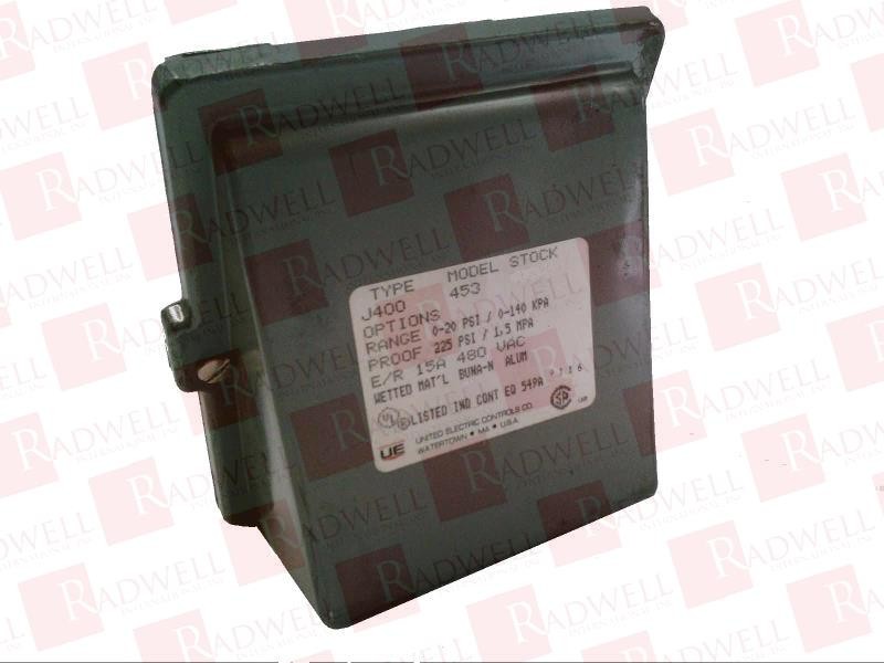 UNITED ELECTRIC J400-453-1070 / J4004531070 (NEW NO BOX)