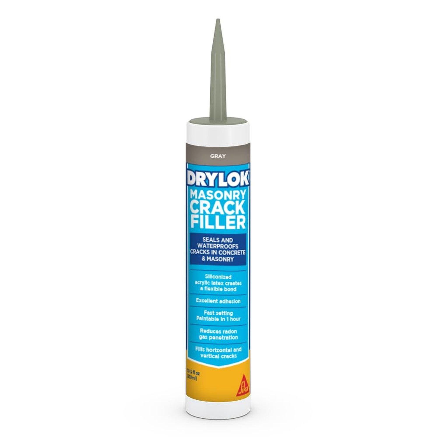 DRYLOK Masonry Crack Filler, 10.5 fl. oz – Seals & Waterproofs Cracks in C