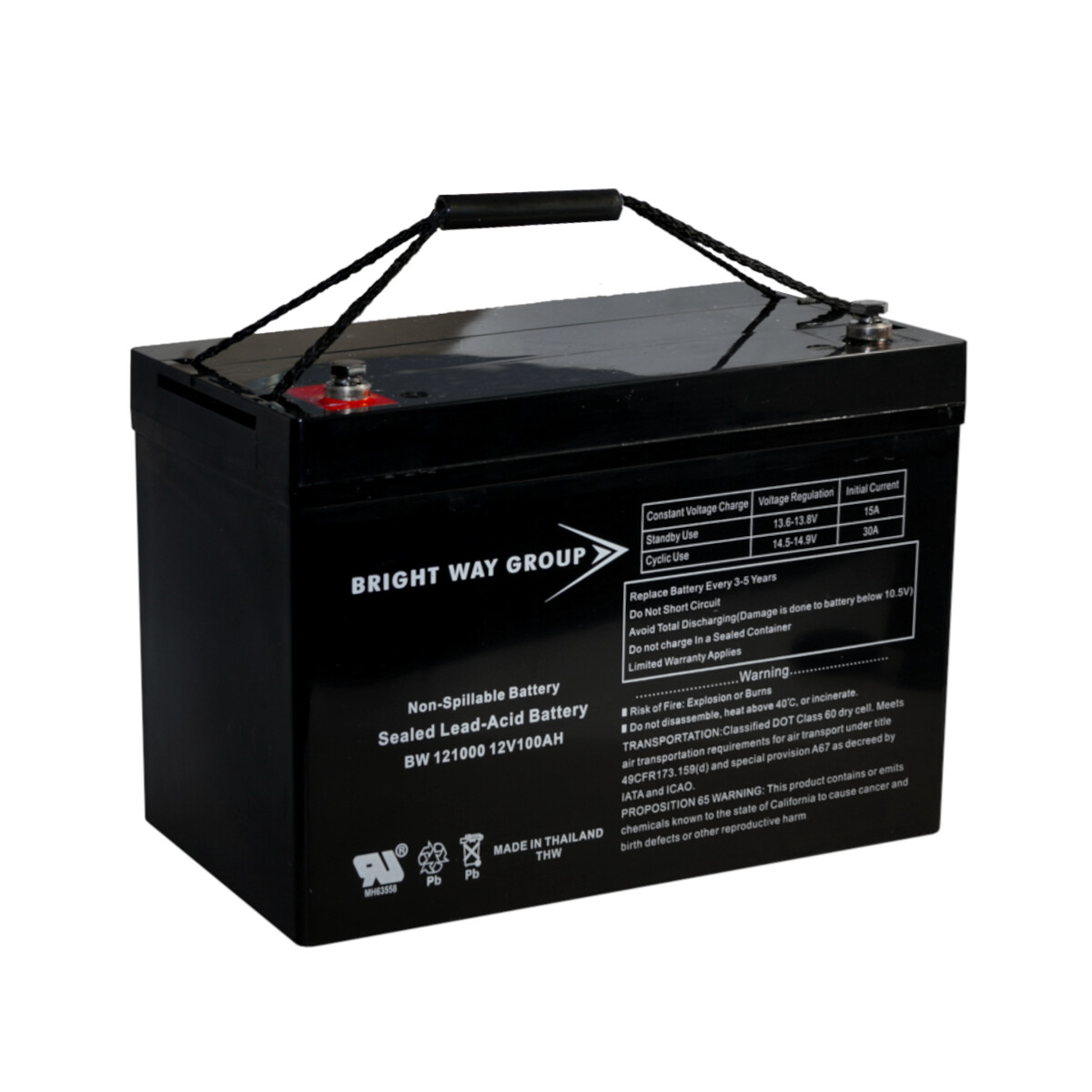 Battery Replacement for BAT-0122 Eaton Powerware IT Terminal (12V 100AH IT)
