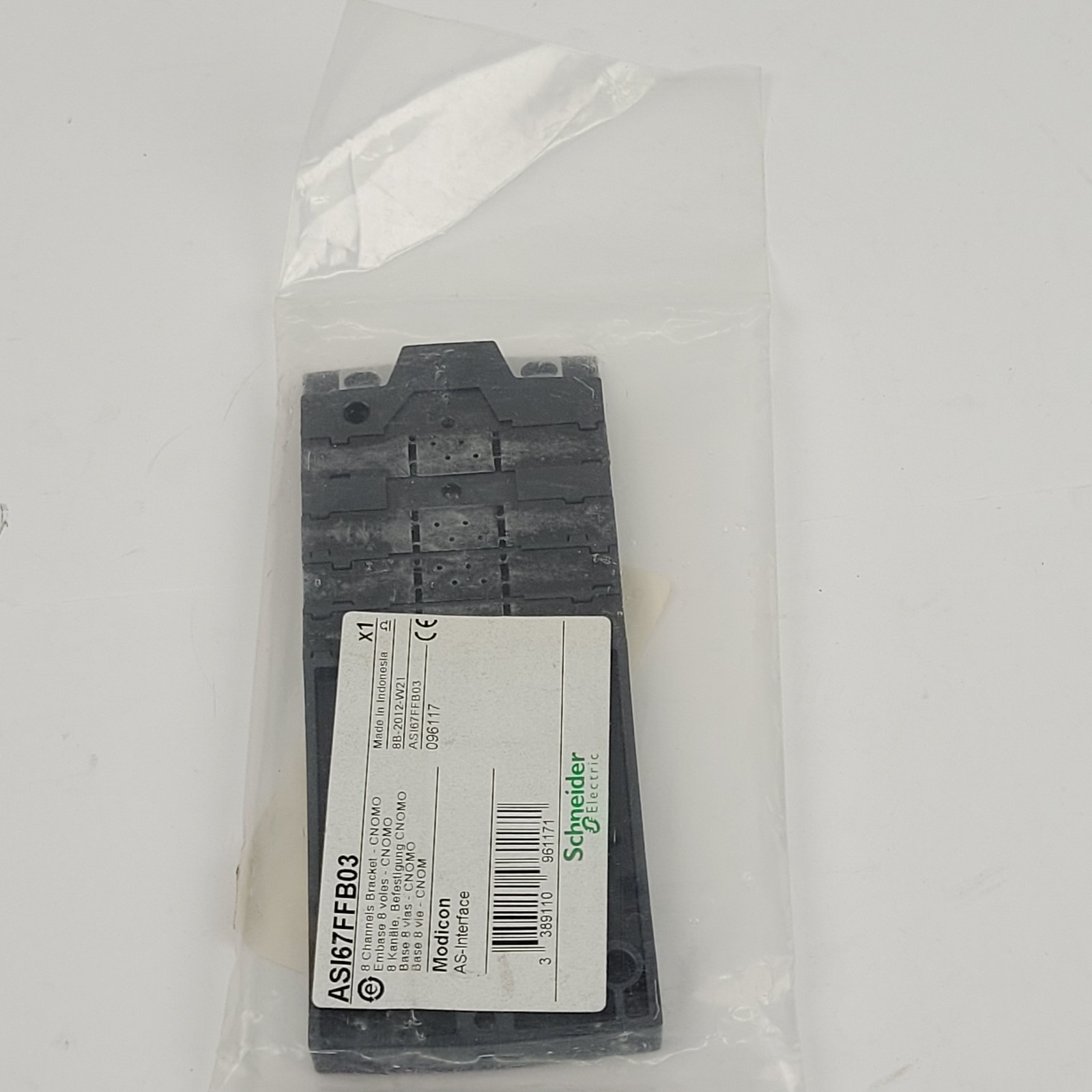 Schneider ASI67FFB03 AS-Interface Flat 60mm Connecting Base - NEW