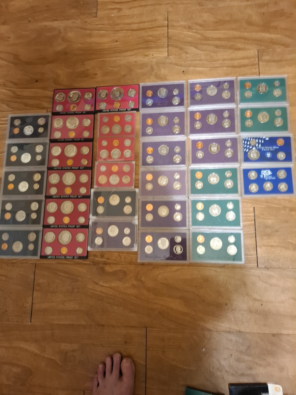 1968 S- 1999 S Proof Sets