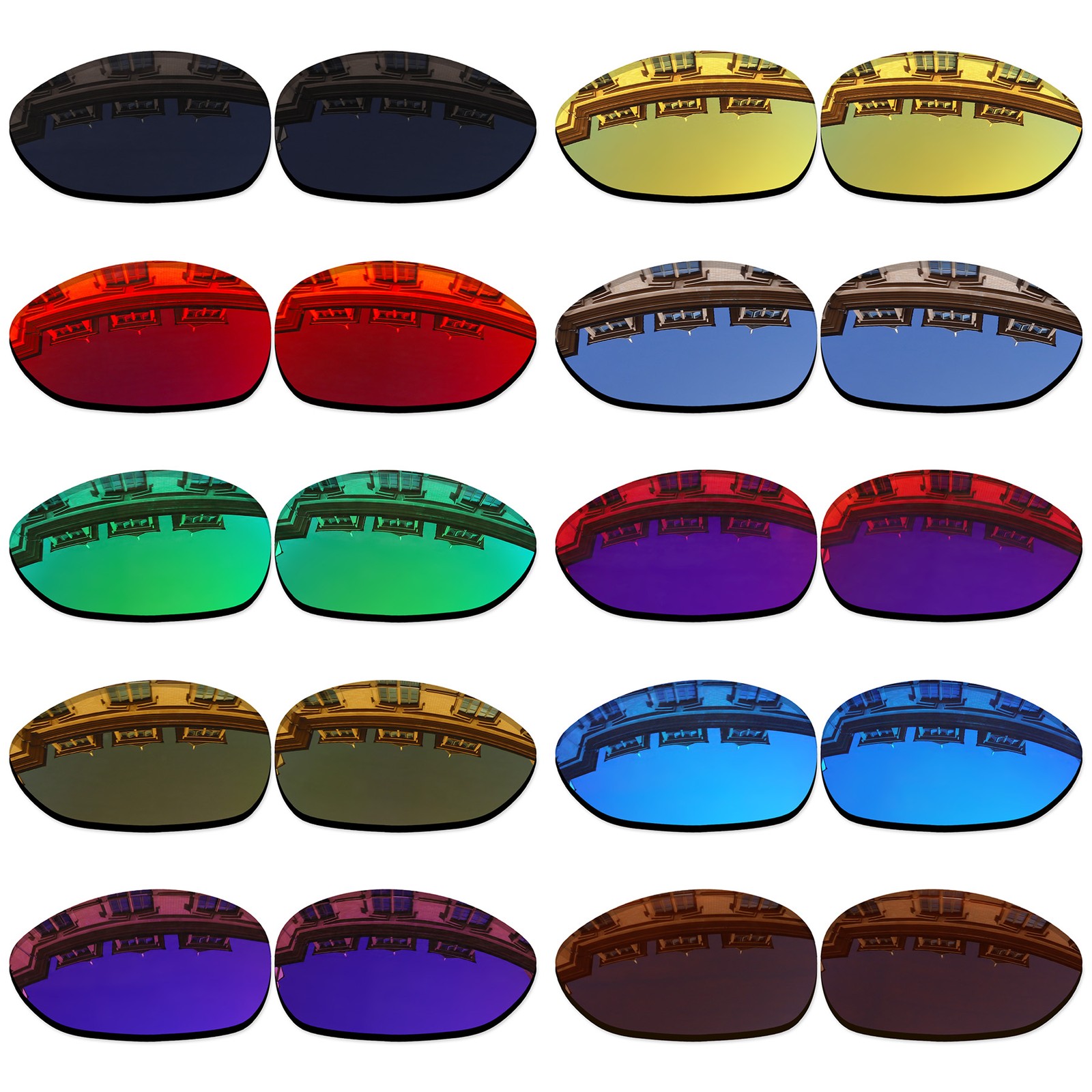 Vonxyz 20+ Color Polarized Replacement Lenses for-Oakley X Metal XX Sunglasses
