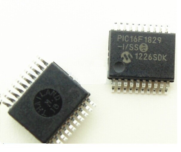 2PCS PIC16F1829-I/SS 1.8V-5.5V 32M 8K Flash 1K RAM RISC Microcontroller