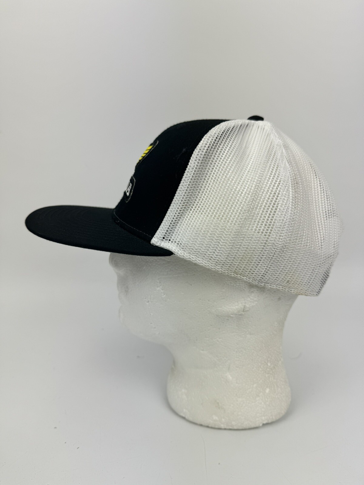 FX Honda Patch Snapback Mesh Trucker Hat Black/ White Adjustable